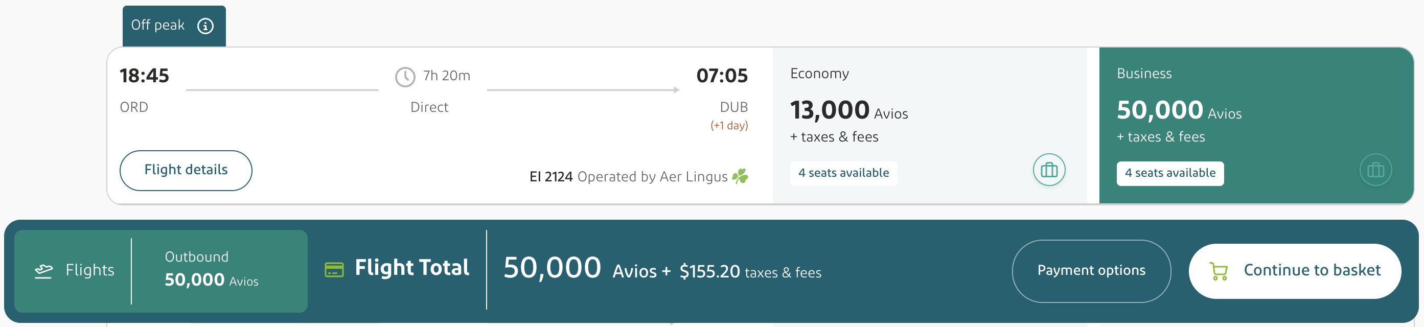 Aer Lingus Award Ticket From Chicago to Dublin Aer Lingus Award Ticket From Chicago to Dublin