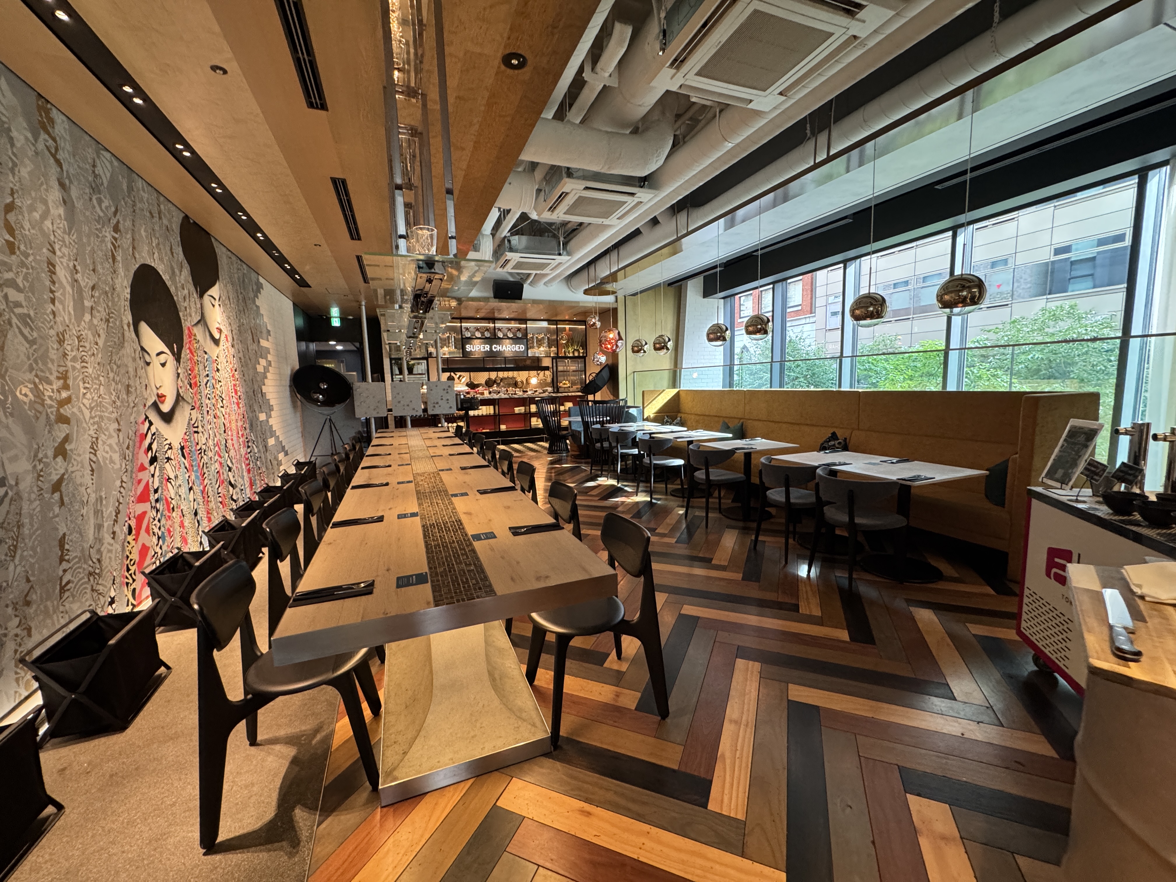 Aloft Tokyo Ginza The Warehouse dining room Aloft Tokyo Ginza The Warehouse dining room