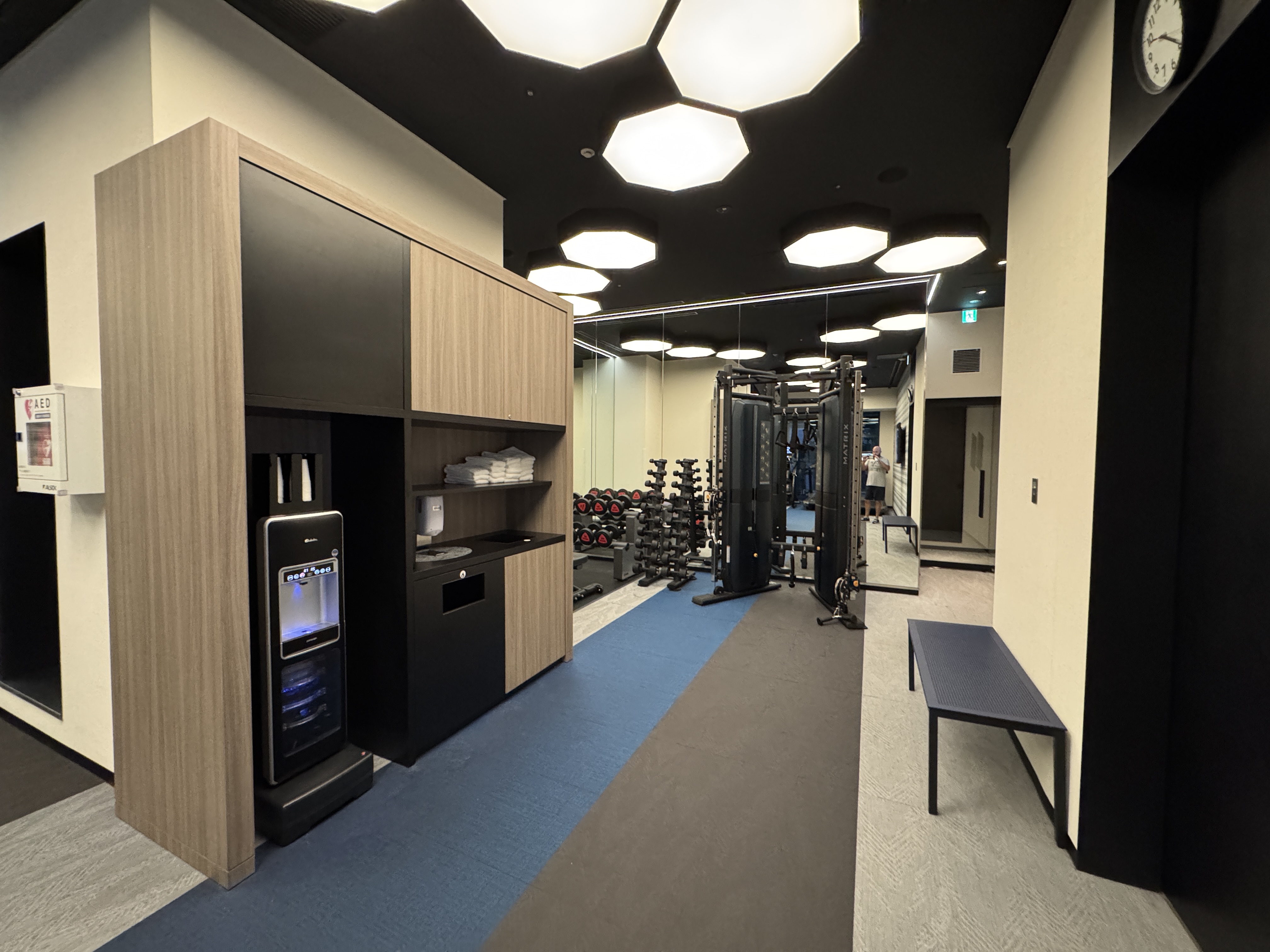 Aloft Tokyo Ginza fitness center space Aloft Tokyo Ginza fitness center space