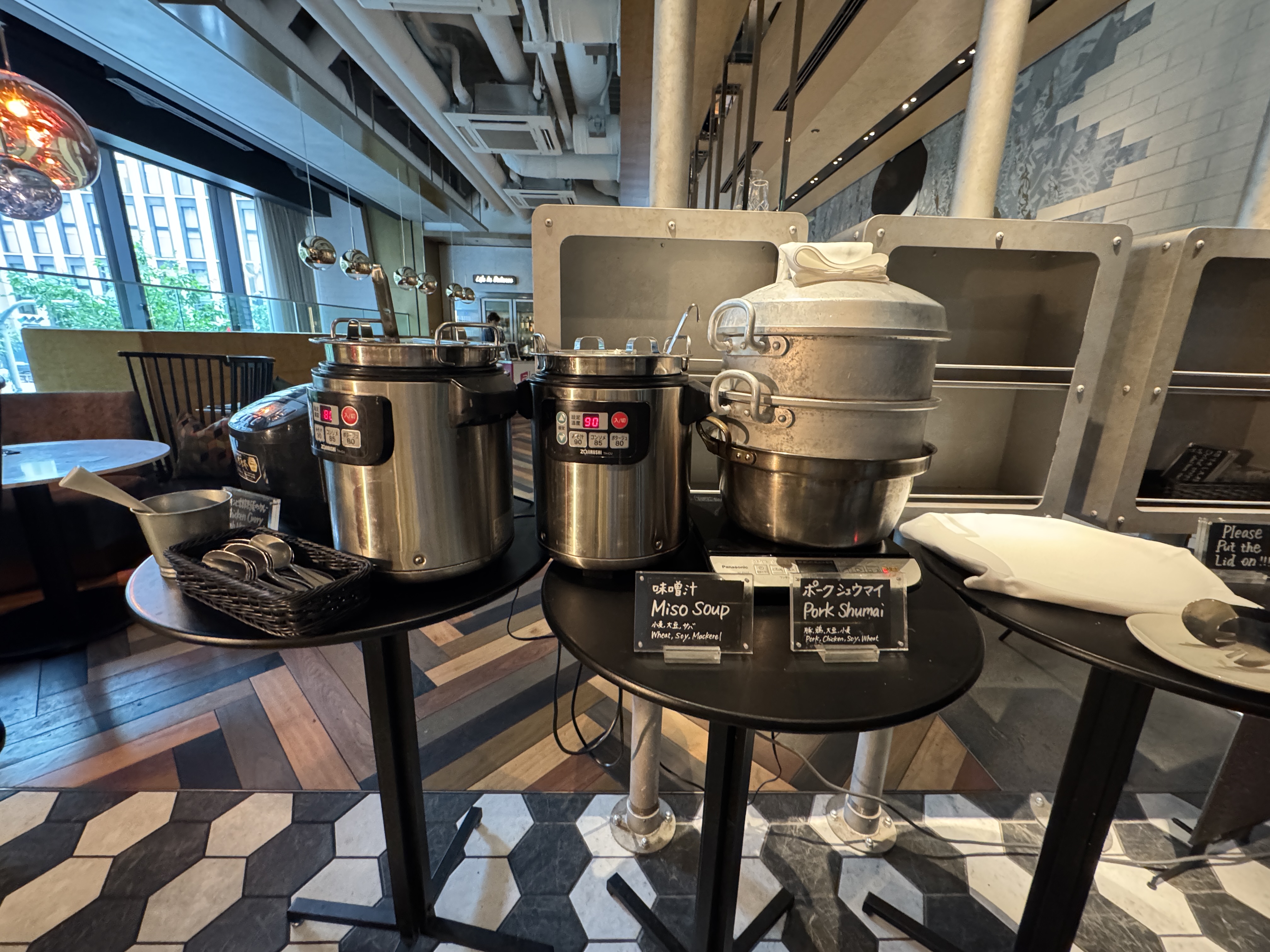 Aloft Tokyo Ginza japanese items breakfast Aloft Tokyo Ginza japanese items breakfast
