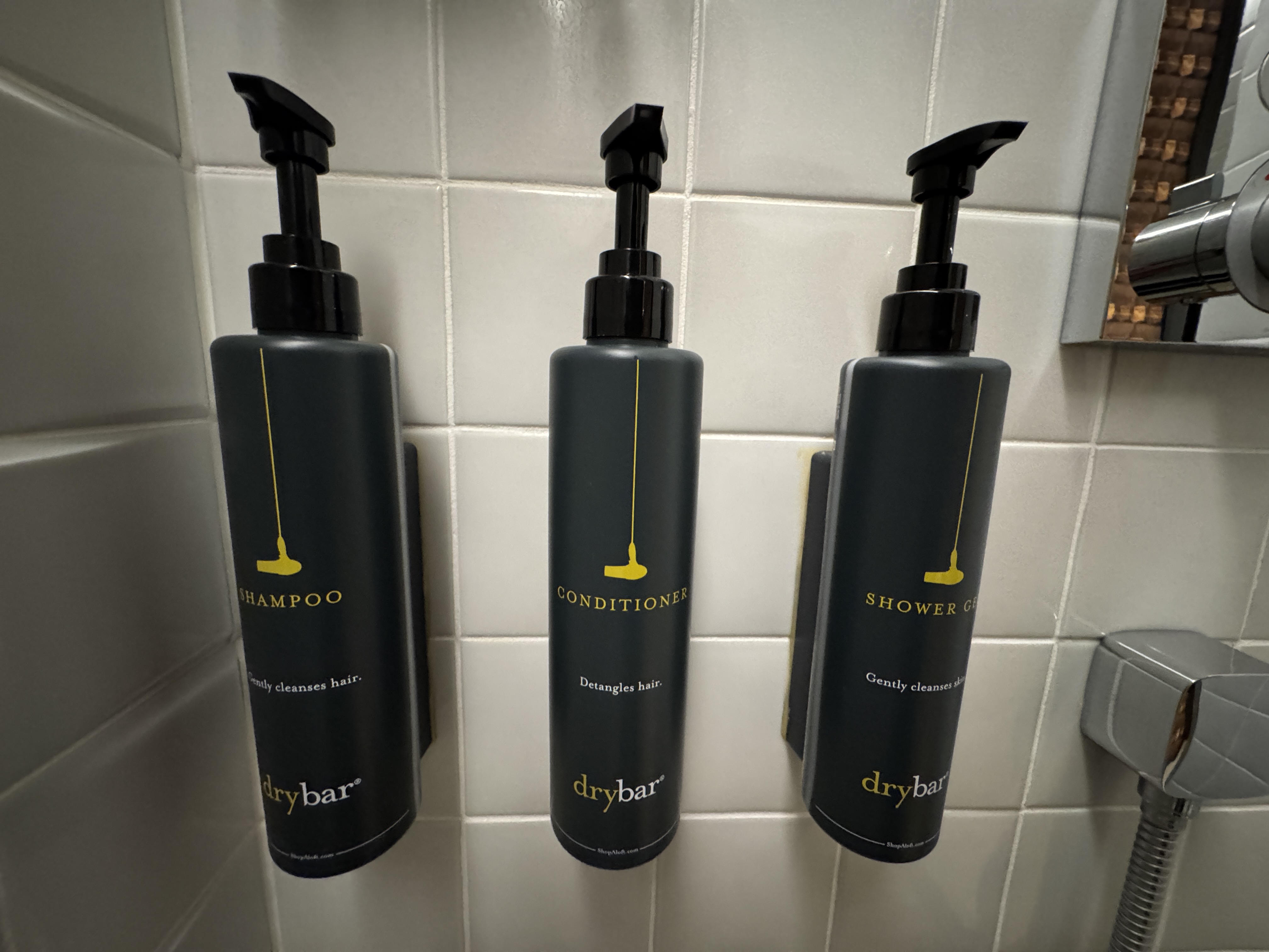 Aloft Tokyo Ginza shower toiletries Aloft Tokyo Ginza shower toiletries