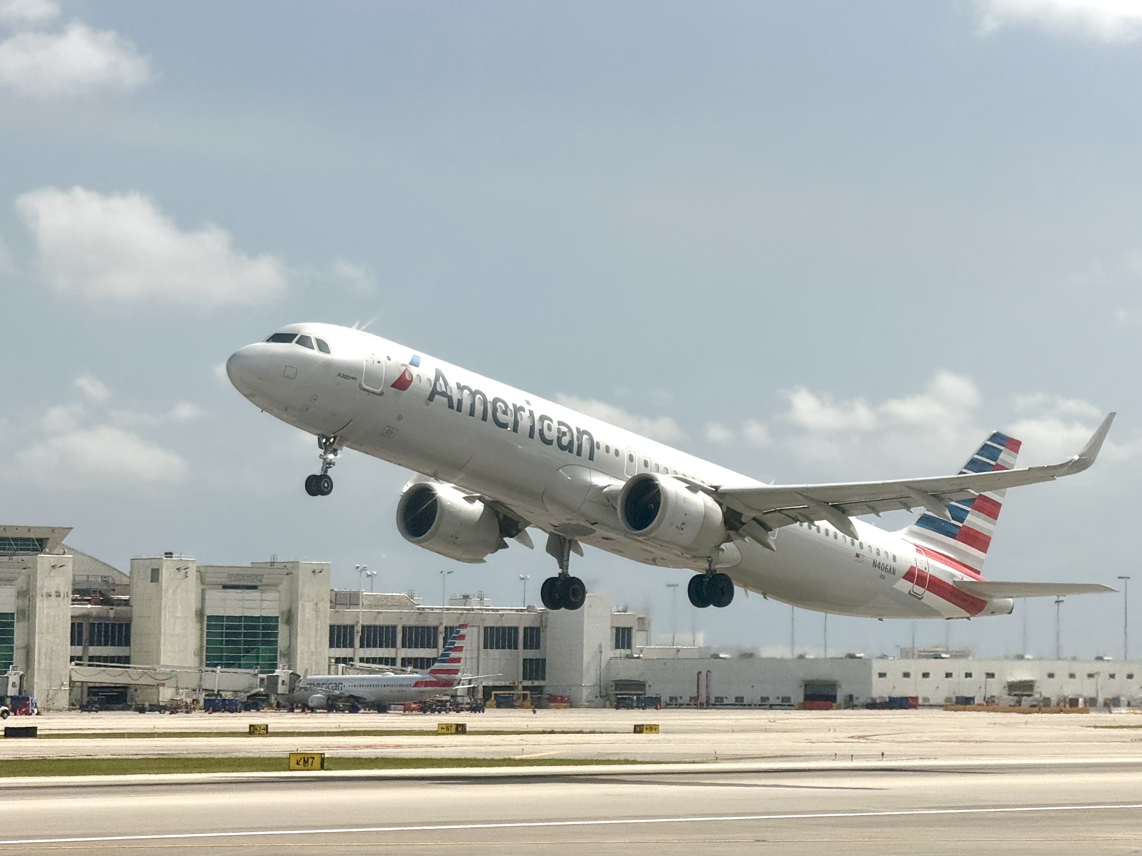 American Airlines A321neo at Miami MIA