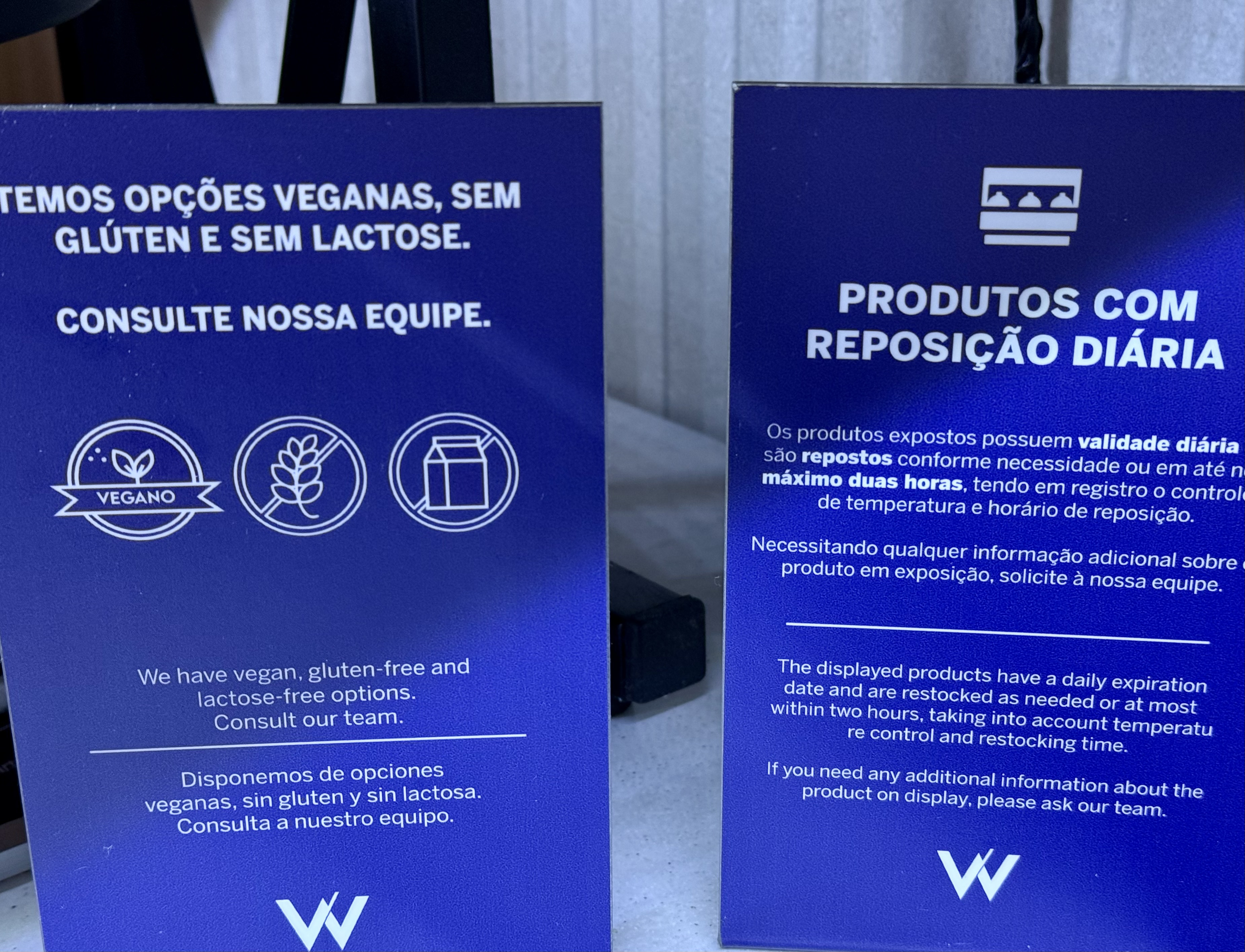Amex Centurion Lounge Sao Paulo FnB dietary restrictions