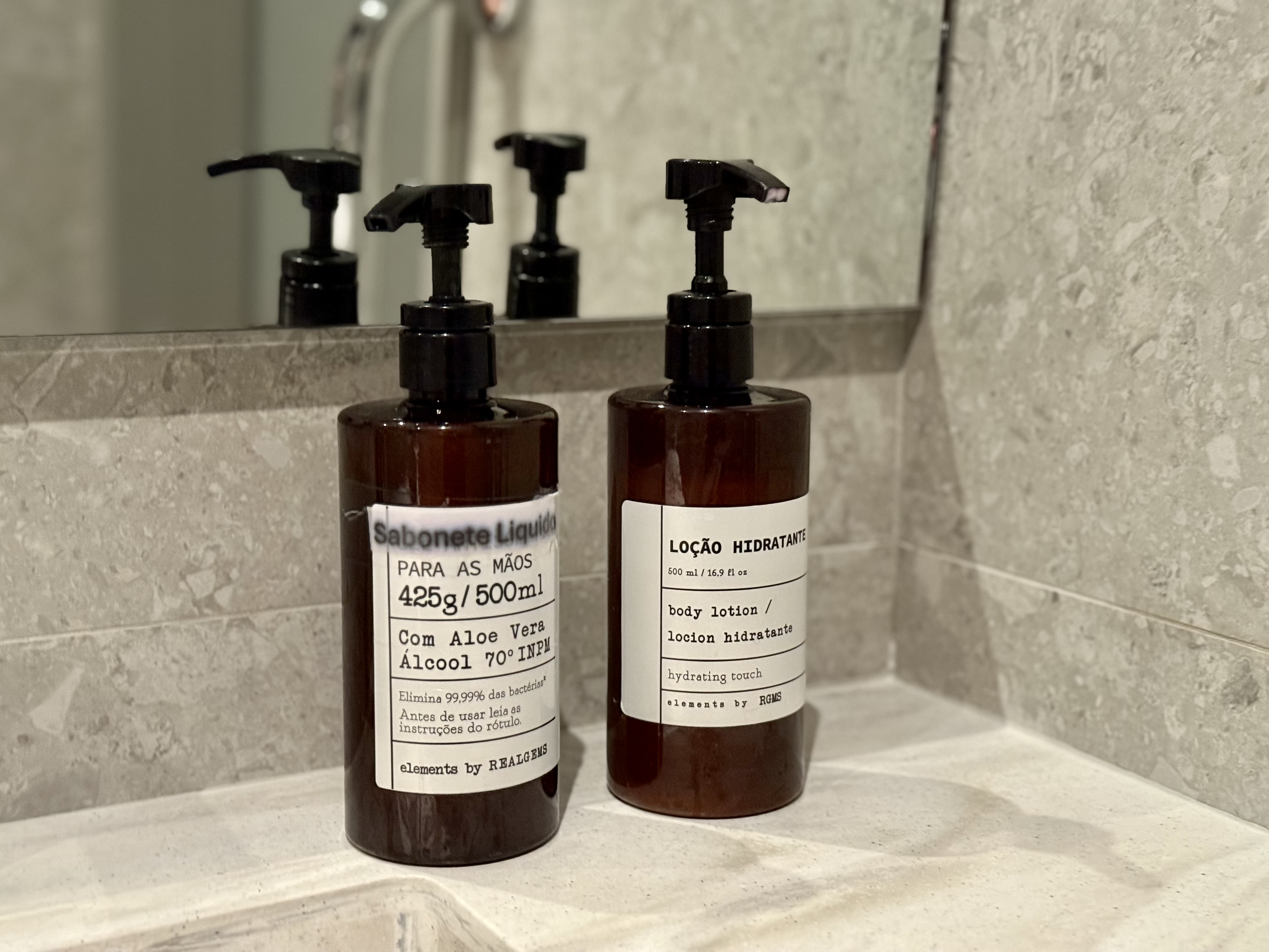Amex Centurion Lounge Sao Paulo restroom amenities