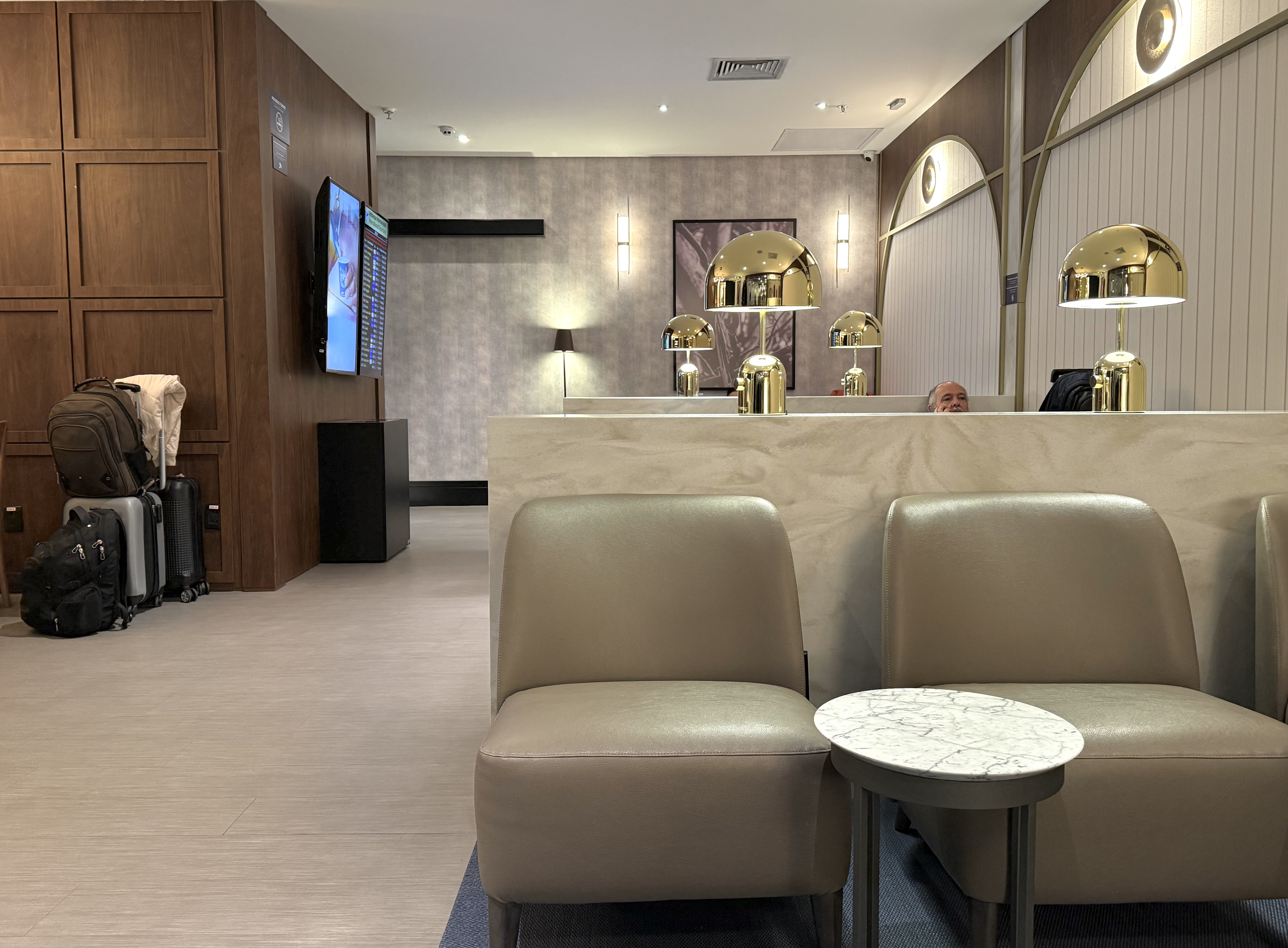 Amex Centurion Lounge Sao Paulo view of lounge