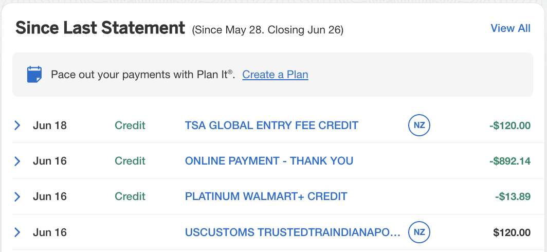 Amex Statement Credit Amex Statement Credit