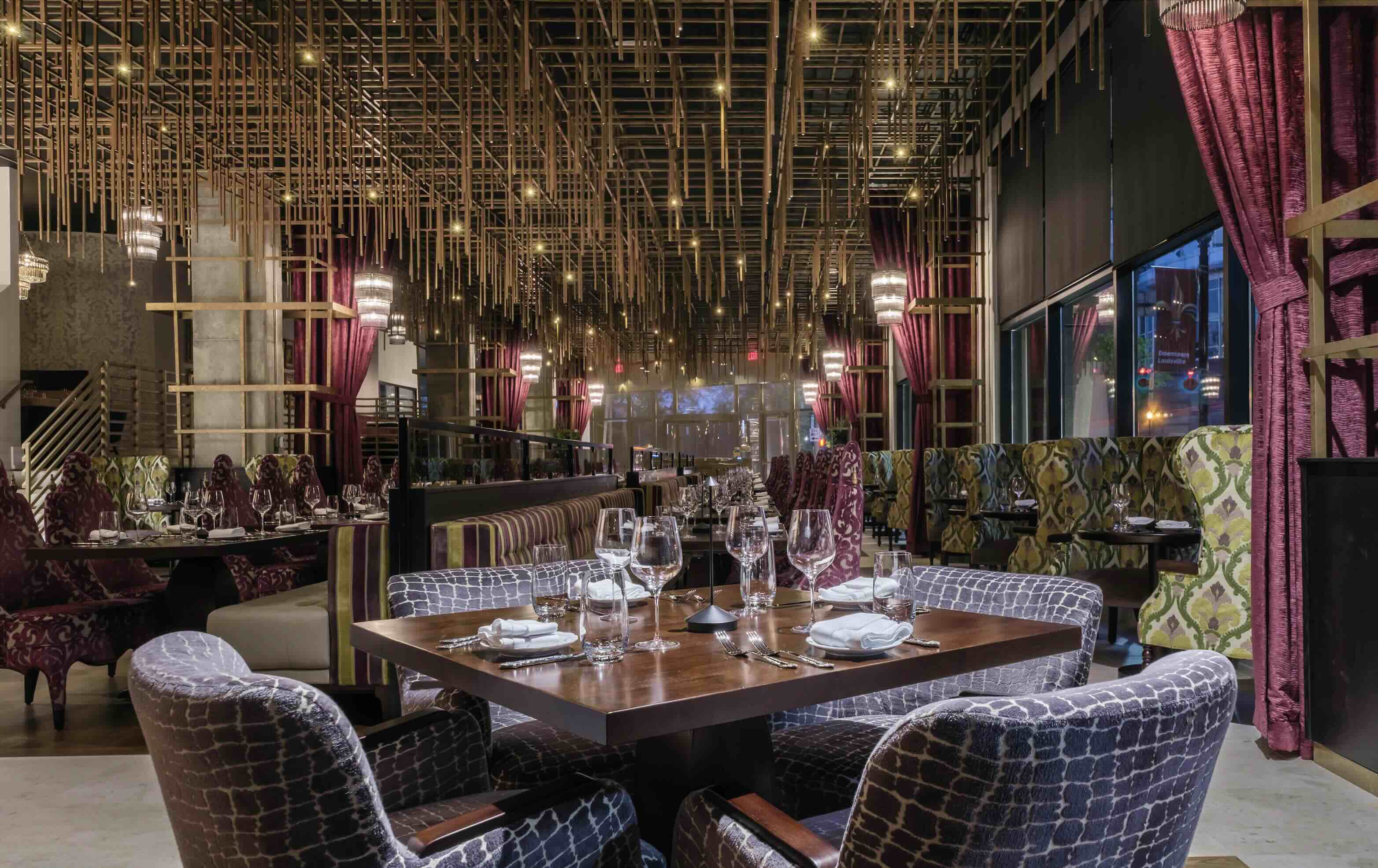Hotel Bourré Bonne Louisville dining room Hotel Bourré Bonne Louisville dining room