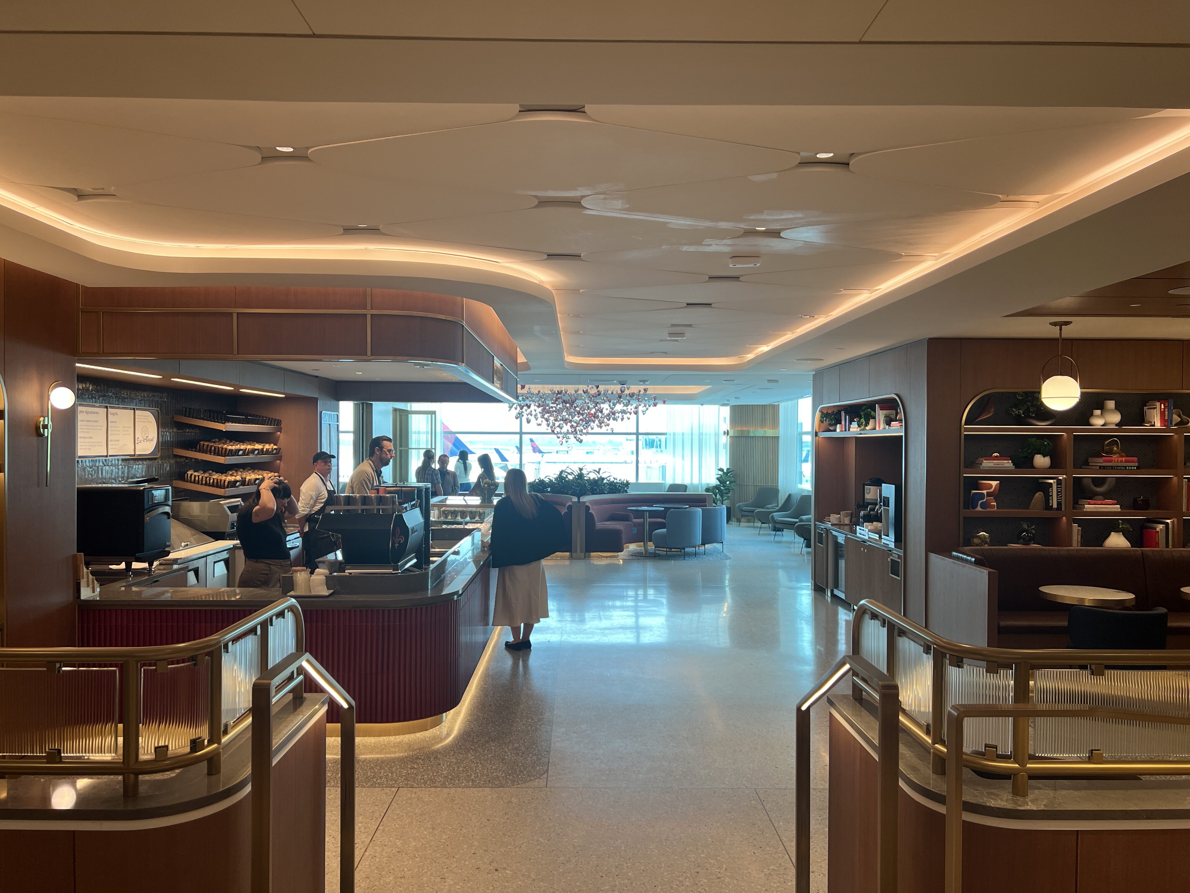 Capital One Lounge entrance JFK Capital One Lounge entrance JFK
