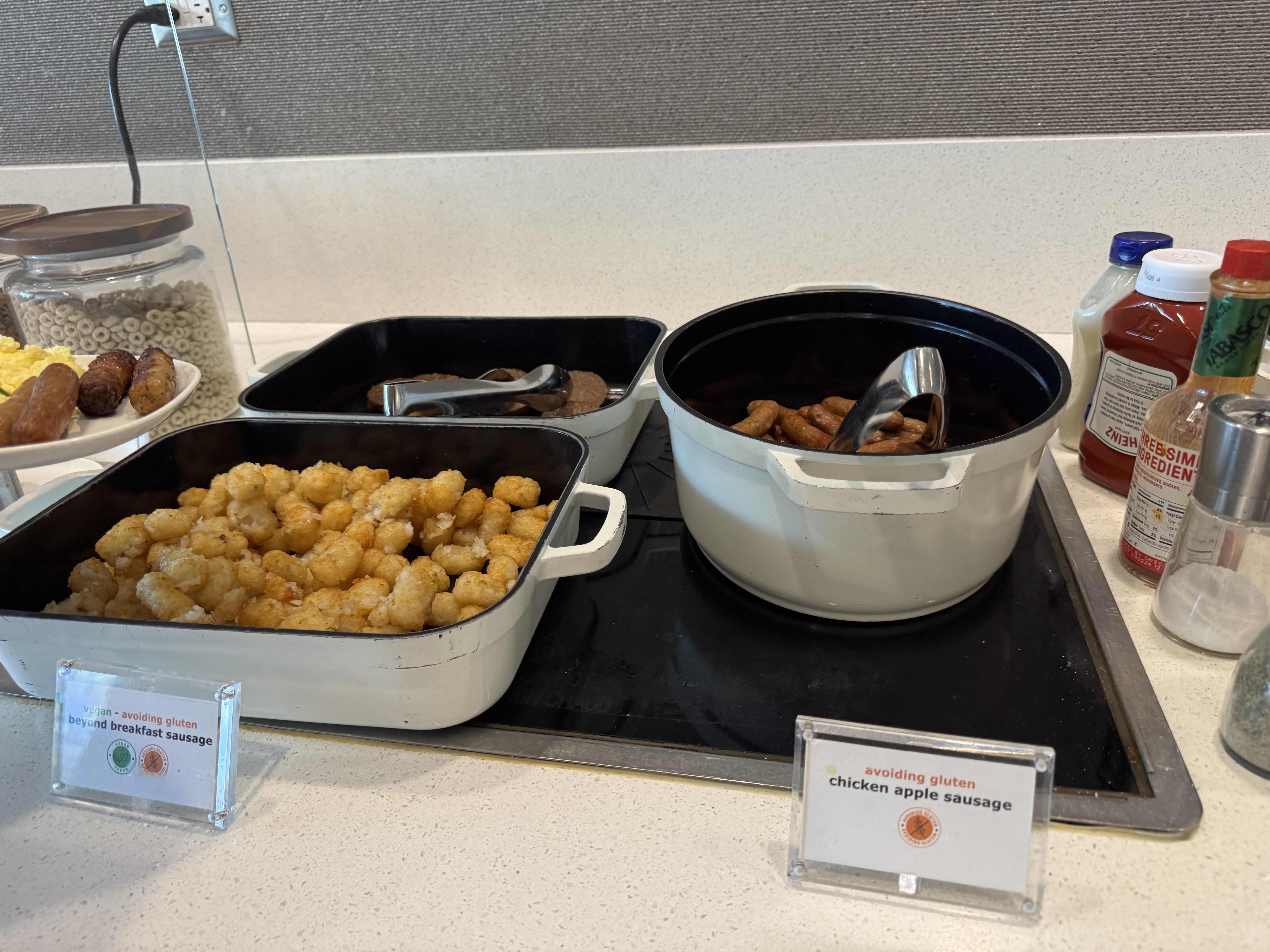 Delta Sky Club SFO Breakfast Items Delta Sky Club SFO Breakfast Items