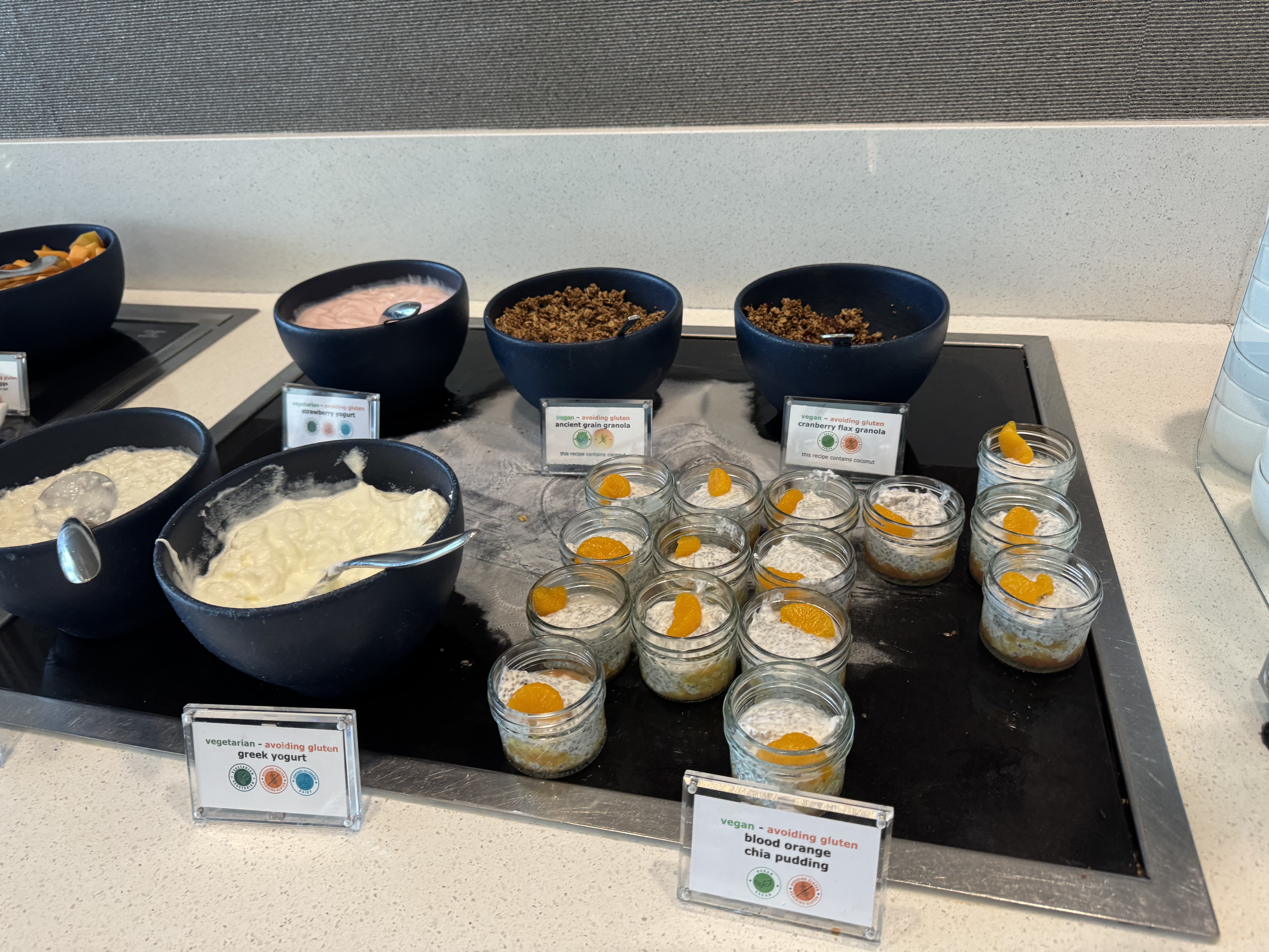 Delta Sky Club SFO Buffet Delta Sky Club SFO Buffet