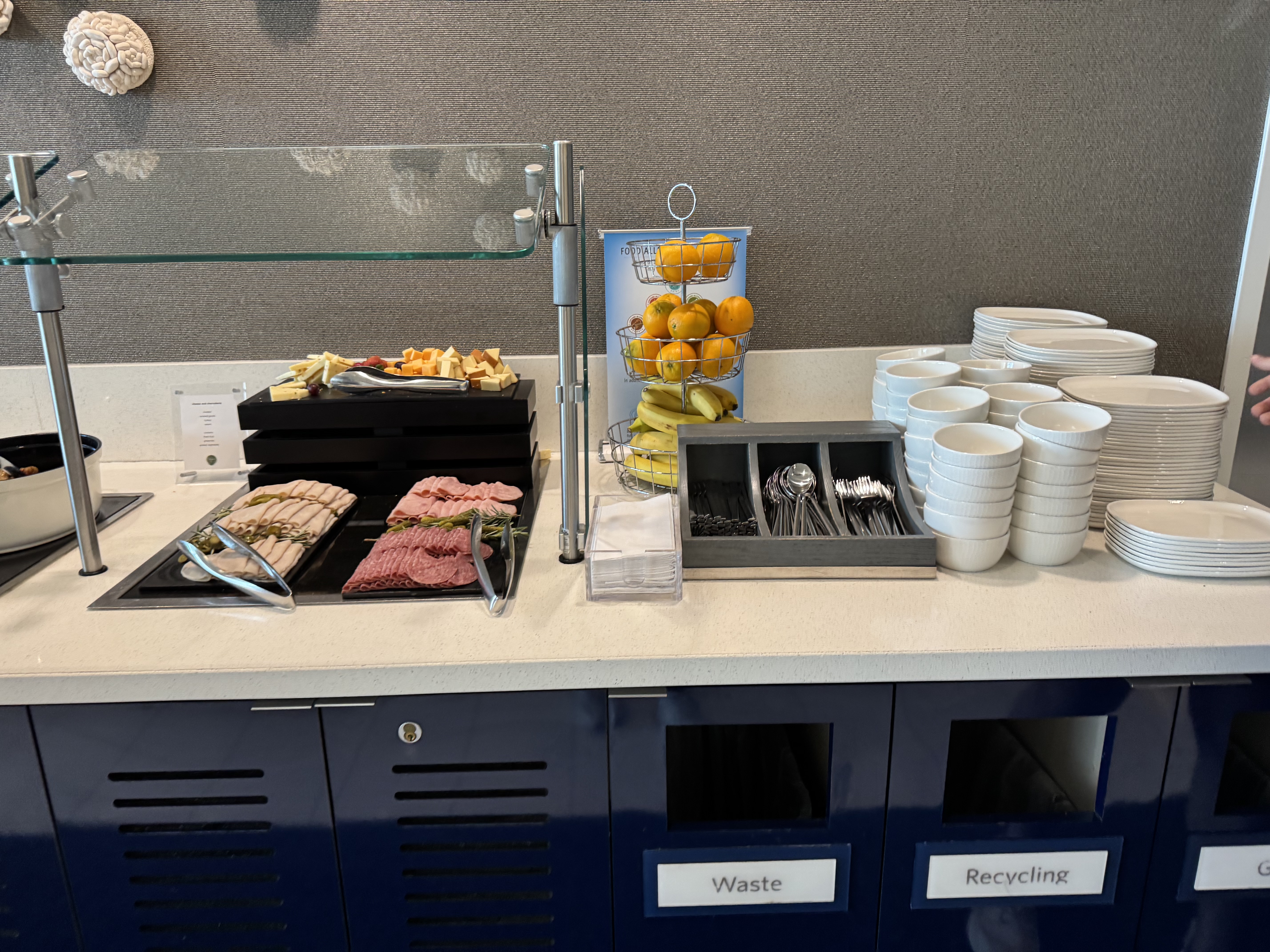 Delta Sky Club SFO Cold Cuts Delta Sky Club SFO Cold Cuts
