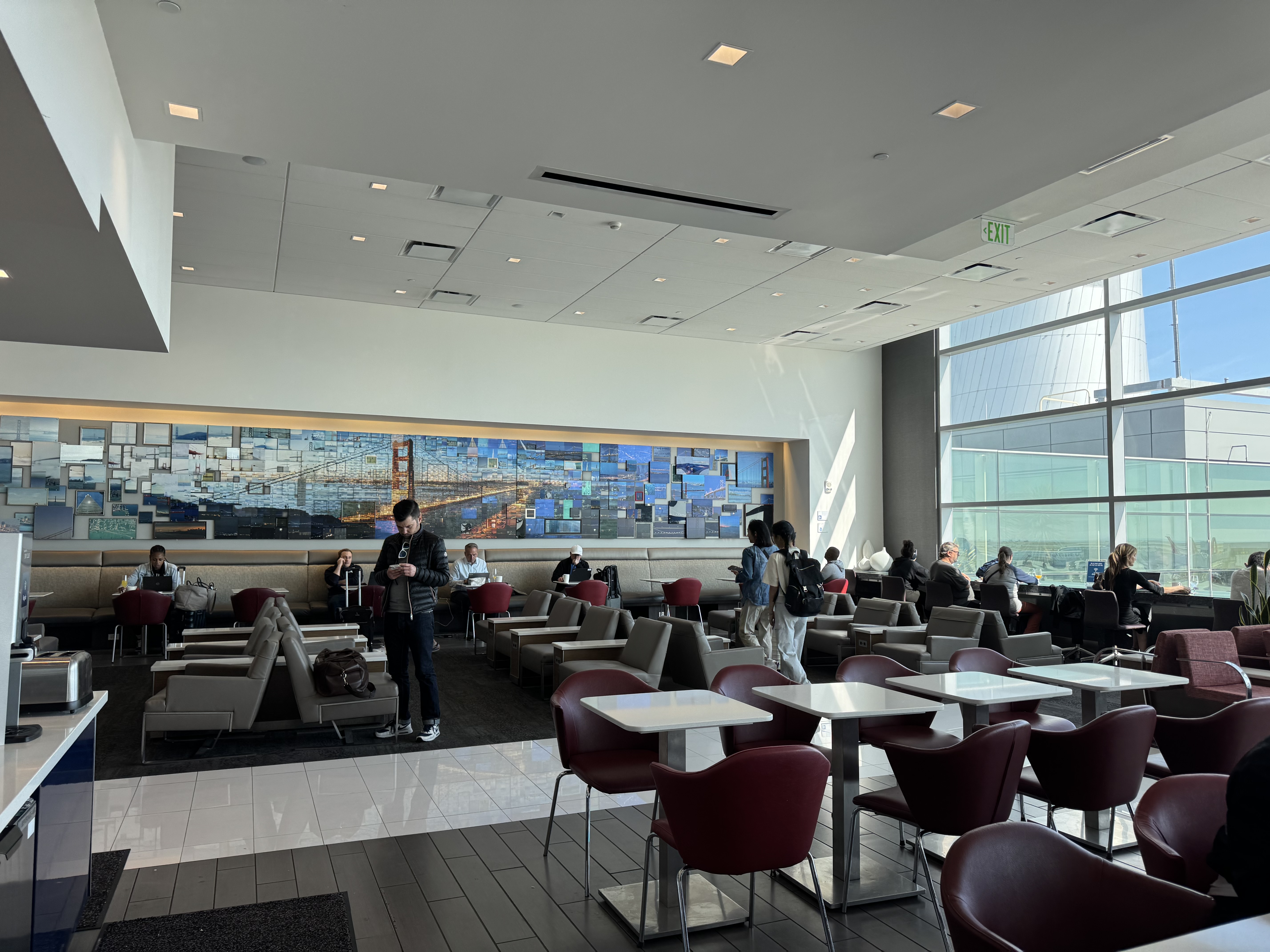 Delta Sky Club SFO Dining Delta Sky Club SFO Dining