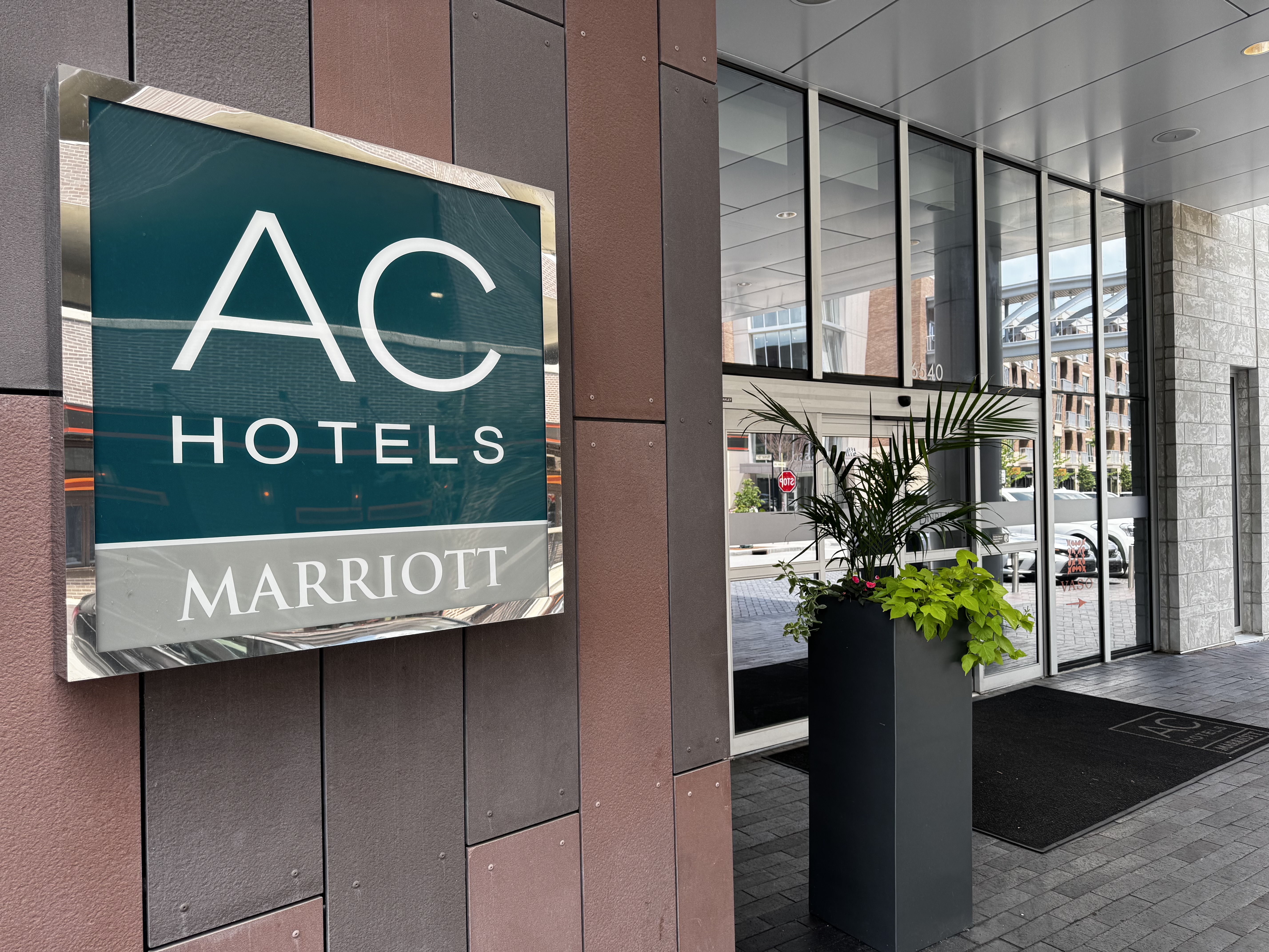Entrance to AC Hotel Columbus Dublin Ohio