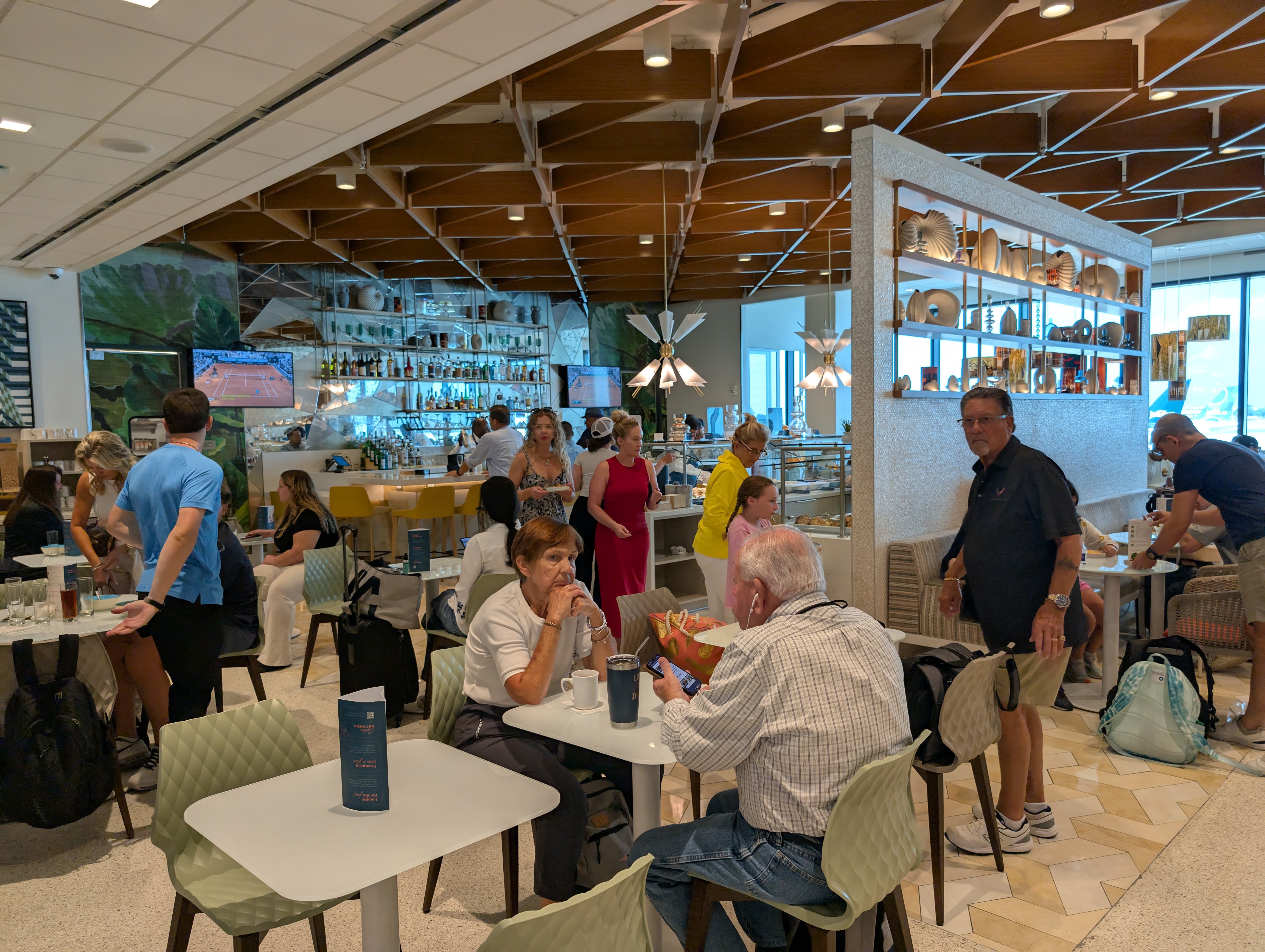 Escape Lounge FLL main lounge view Escape Lounge FLL main lounge view