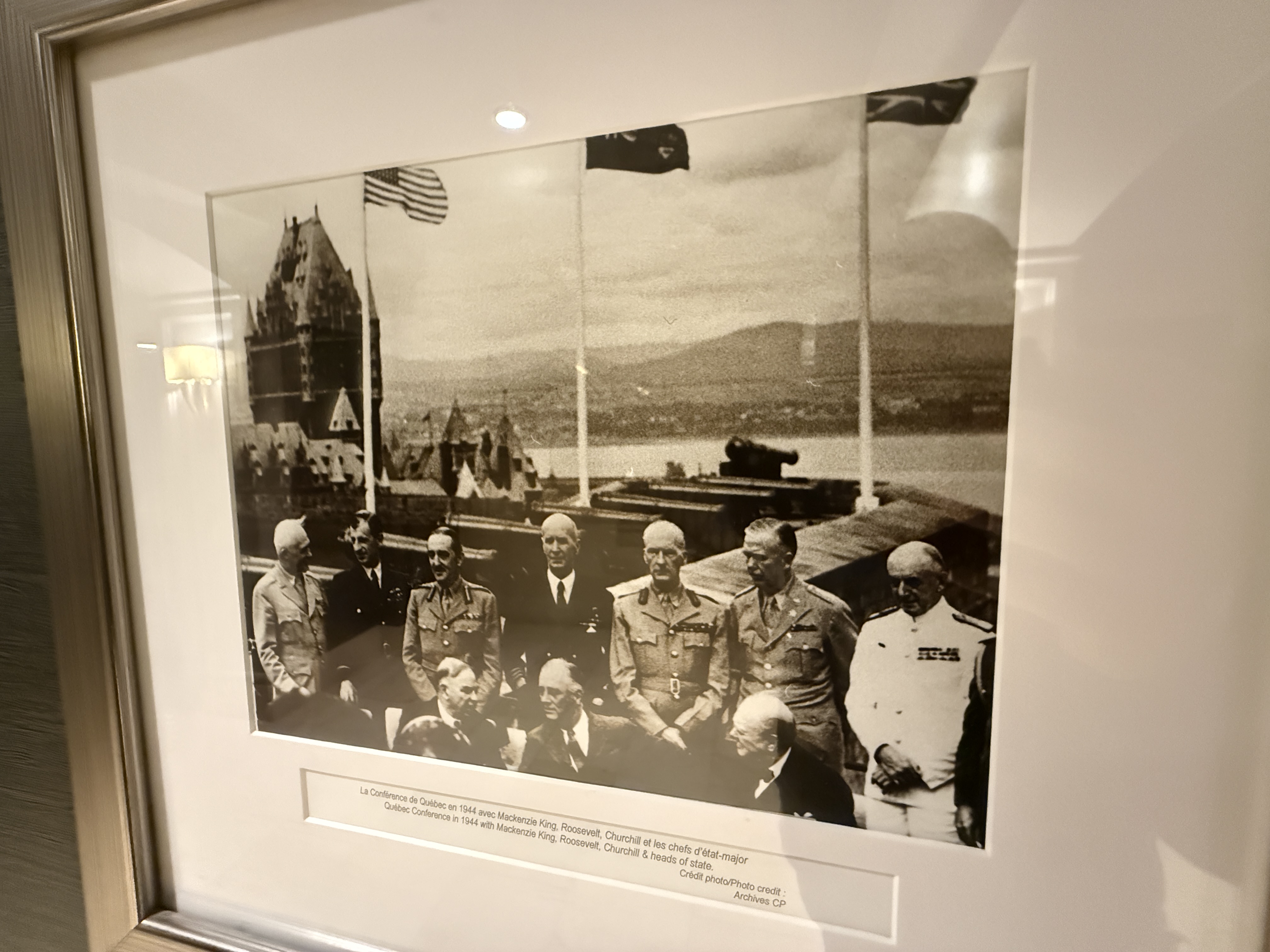 Fairmont Le Château Frontenac D Day Planning Photo