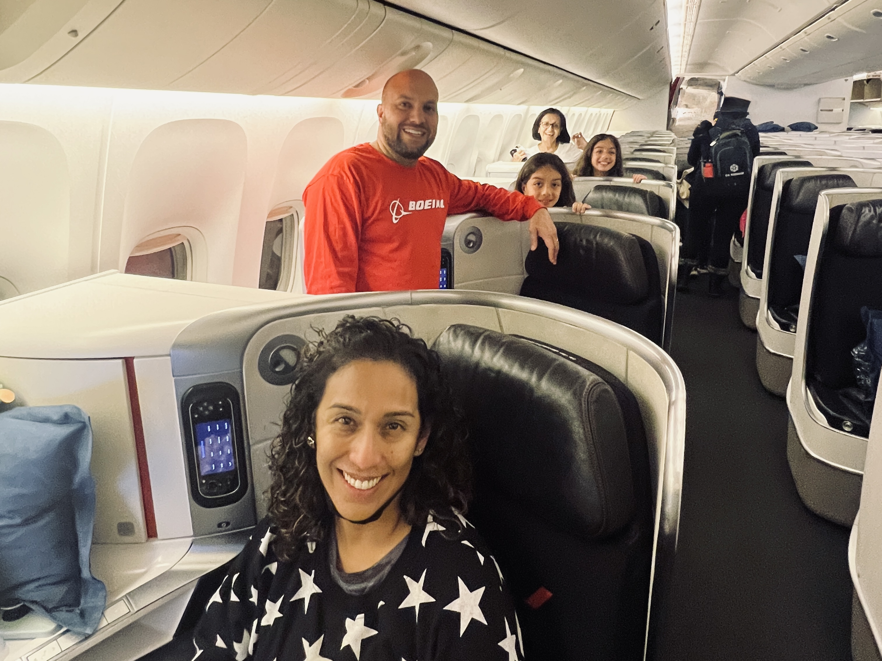 Family Air France Business Class Family Air France Business Class