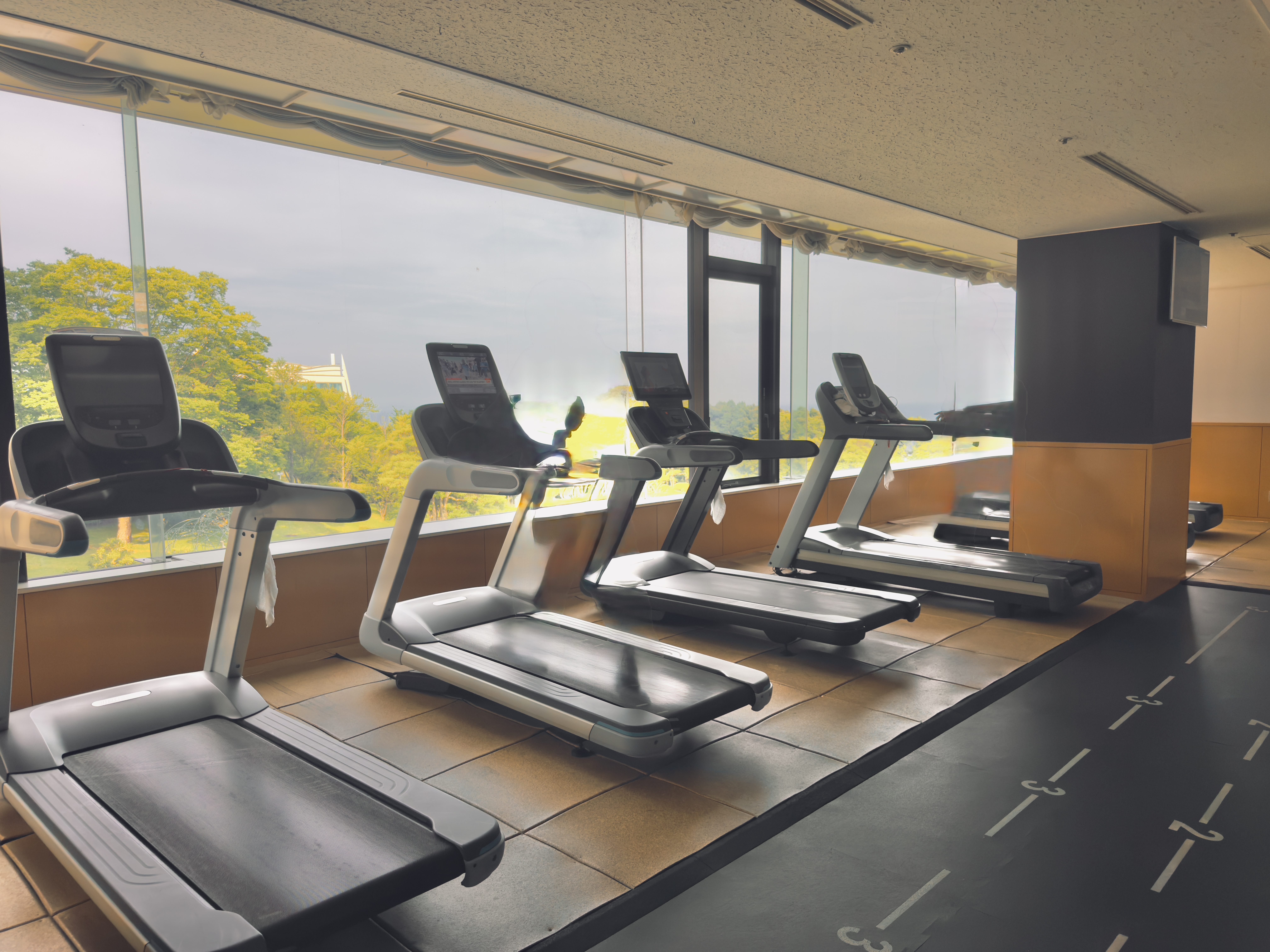 Hilton Odawara Resort fitness center cardio Hilton Odawara Resort fitness center cardio