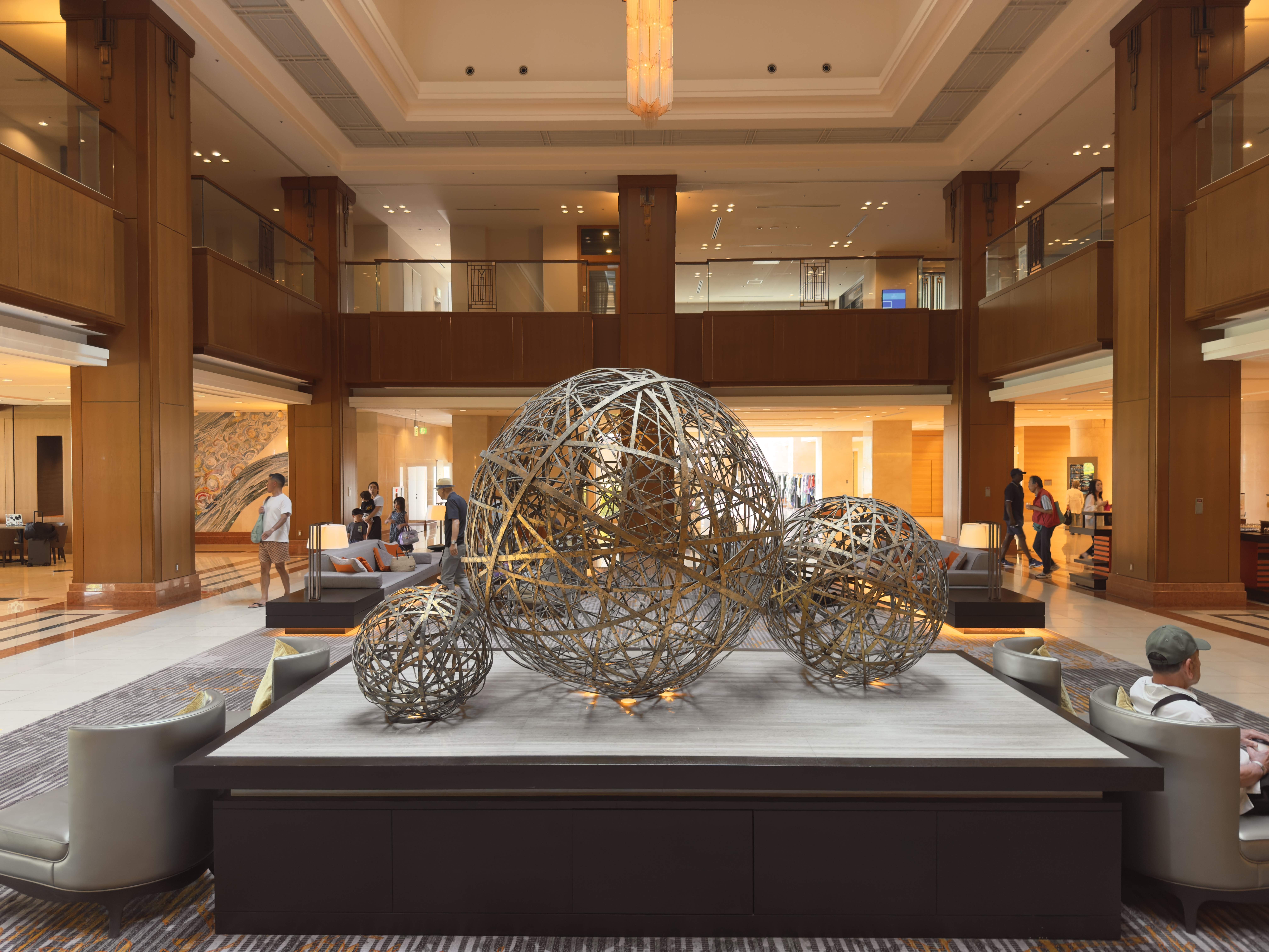 Hilton Odawara Resort lobby artwork Hilton Odawara Resort lobby artwork