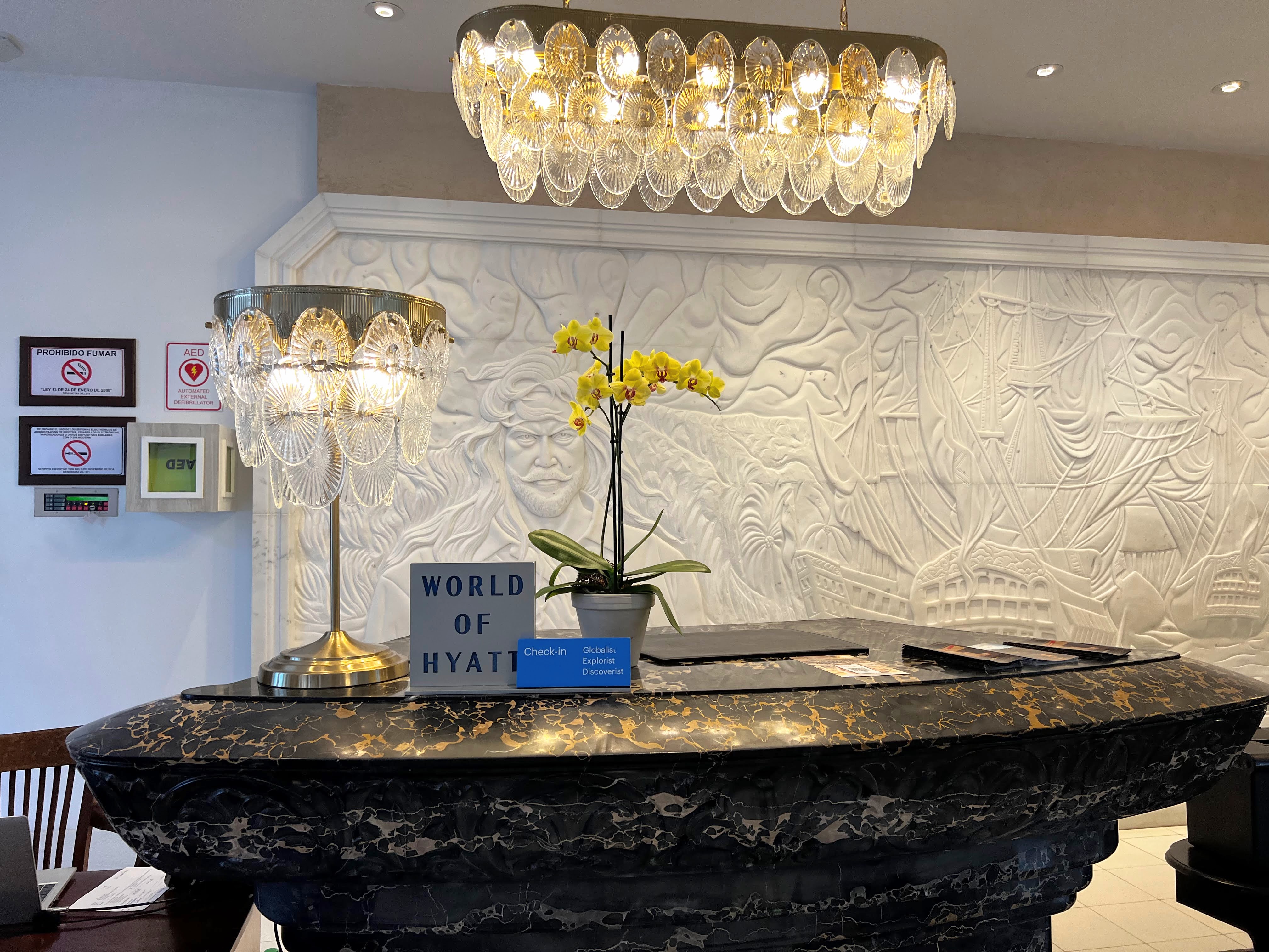 Hotel La Compania Check In Desk Hotel La Compania Check In Desk