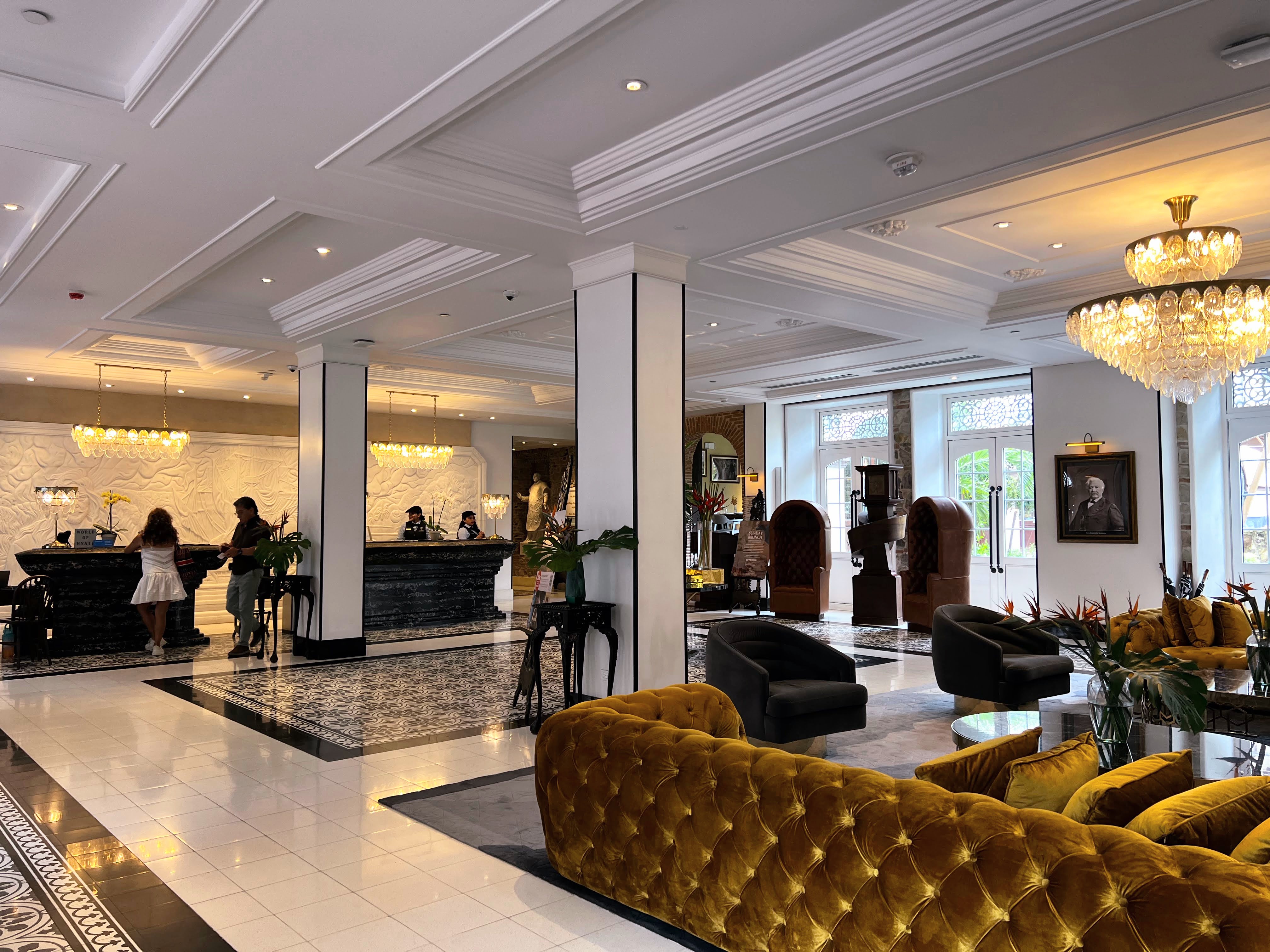 Hotel La Compania Panama City lobby Hotel La Compania Panama City lobby