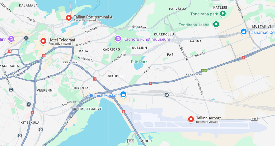 Hotel Telegraaf map