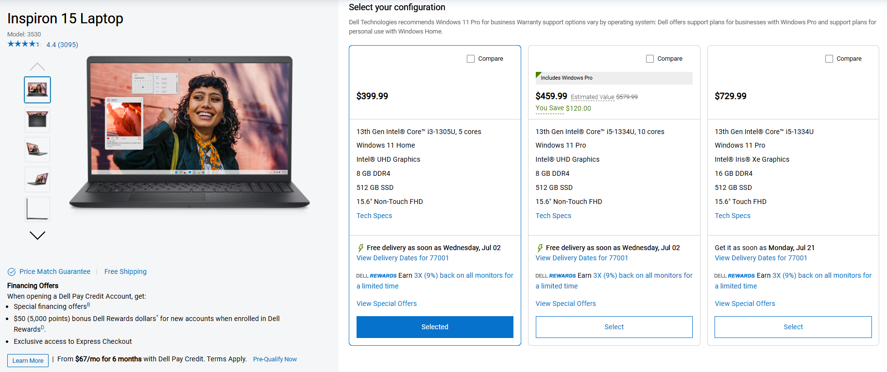 Inspiron 15 Laptop Inspiron 15 Laptop