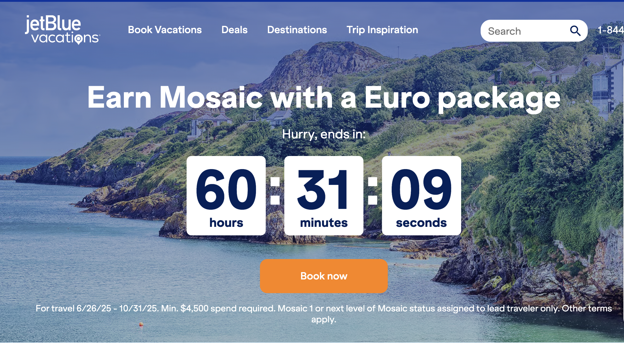 JetBlue Vacations Mosaic