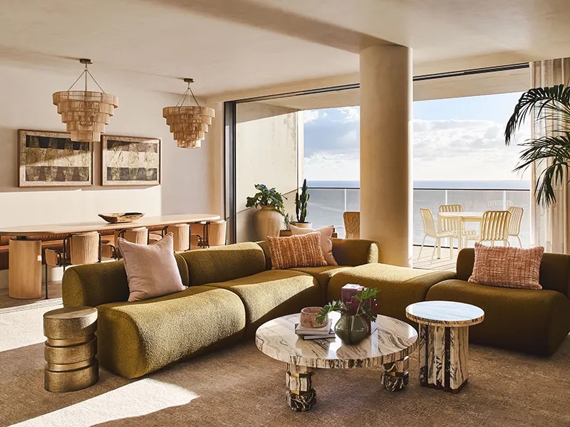 Mondrian Gold Coast Bed Ocean Sunrise Lounge Mondrian Gold Coast Bed Ocean Sunrise Lounge