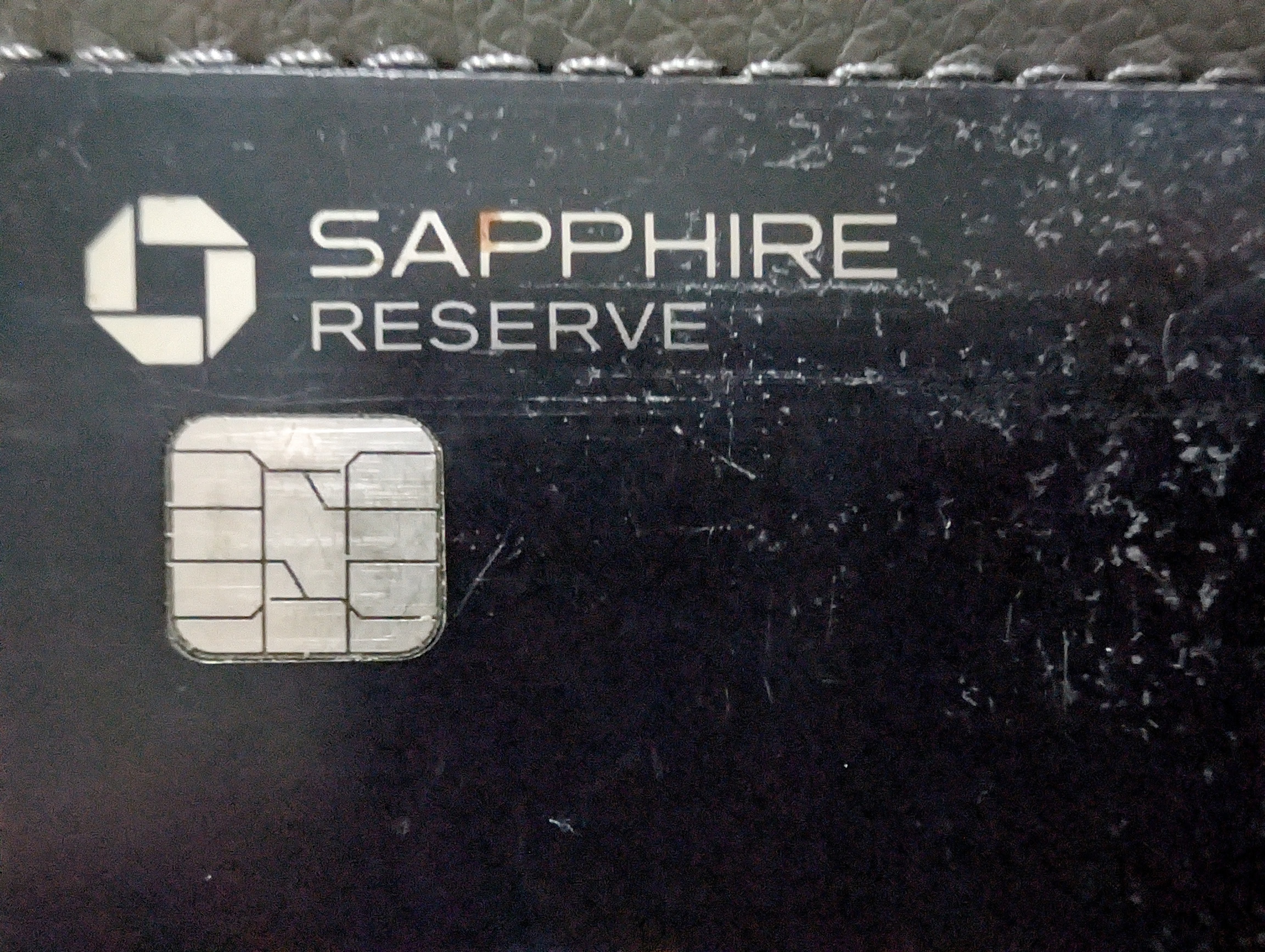 Old Chase Sapphire Reserve card chip Old Chase Sapphire Reserve card chip