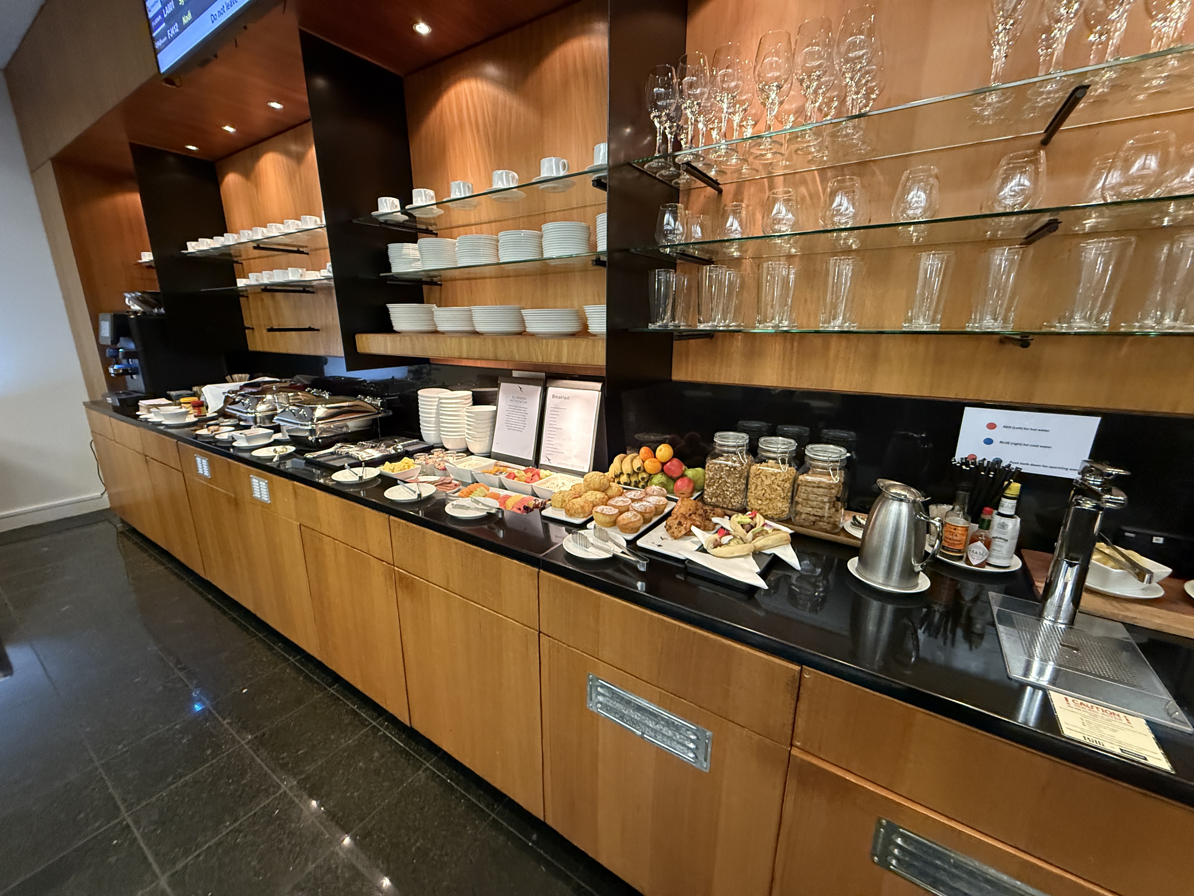 Qantas First Class Buffett Auckland Qantas First Class Buffett Auckland
