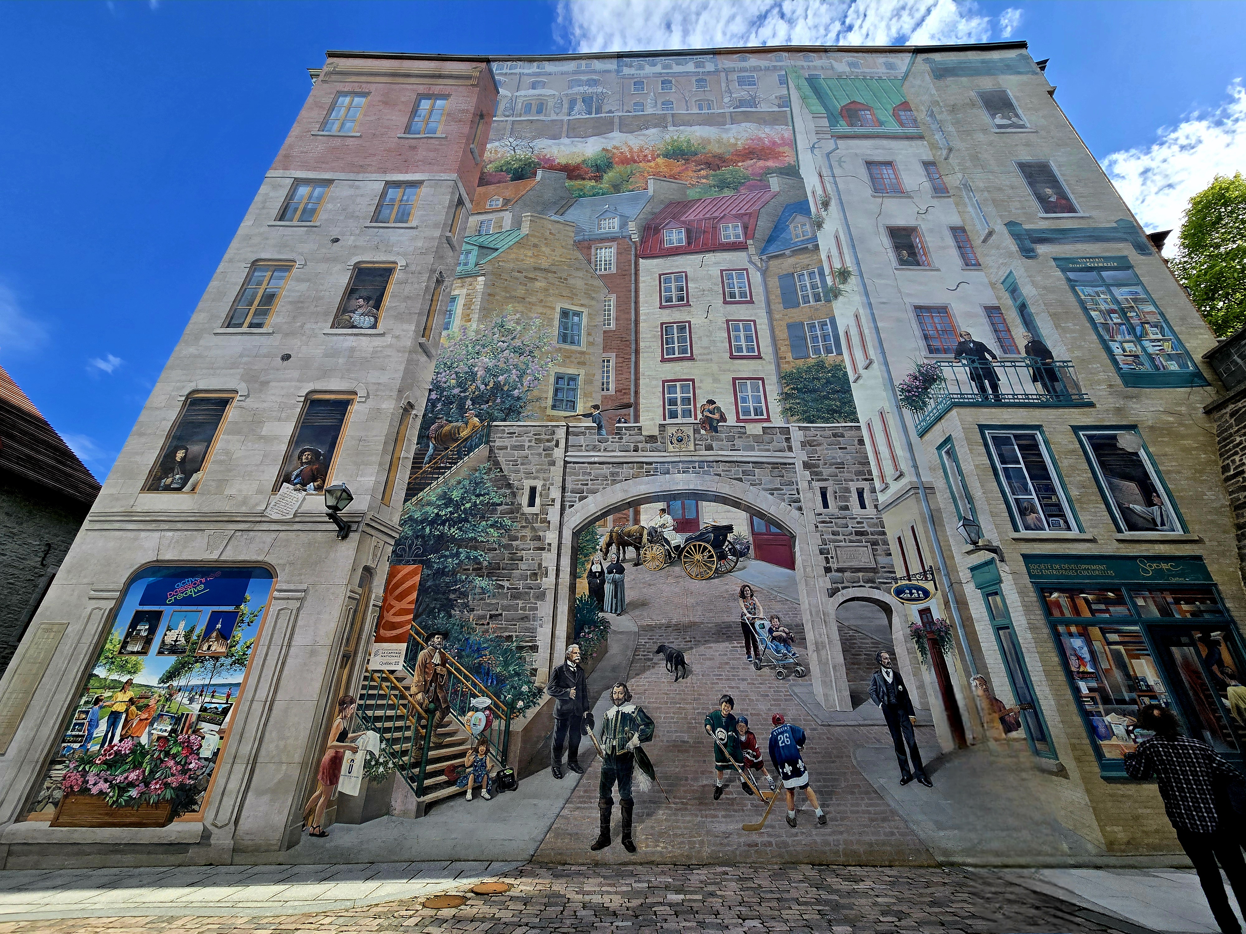 Quebec City Mural