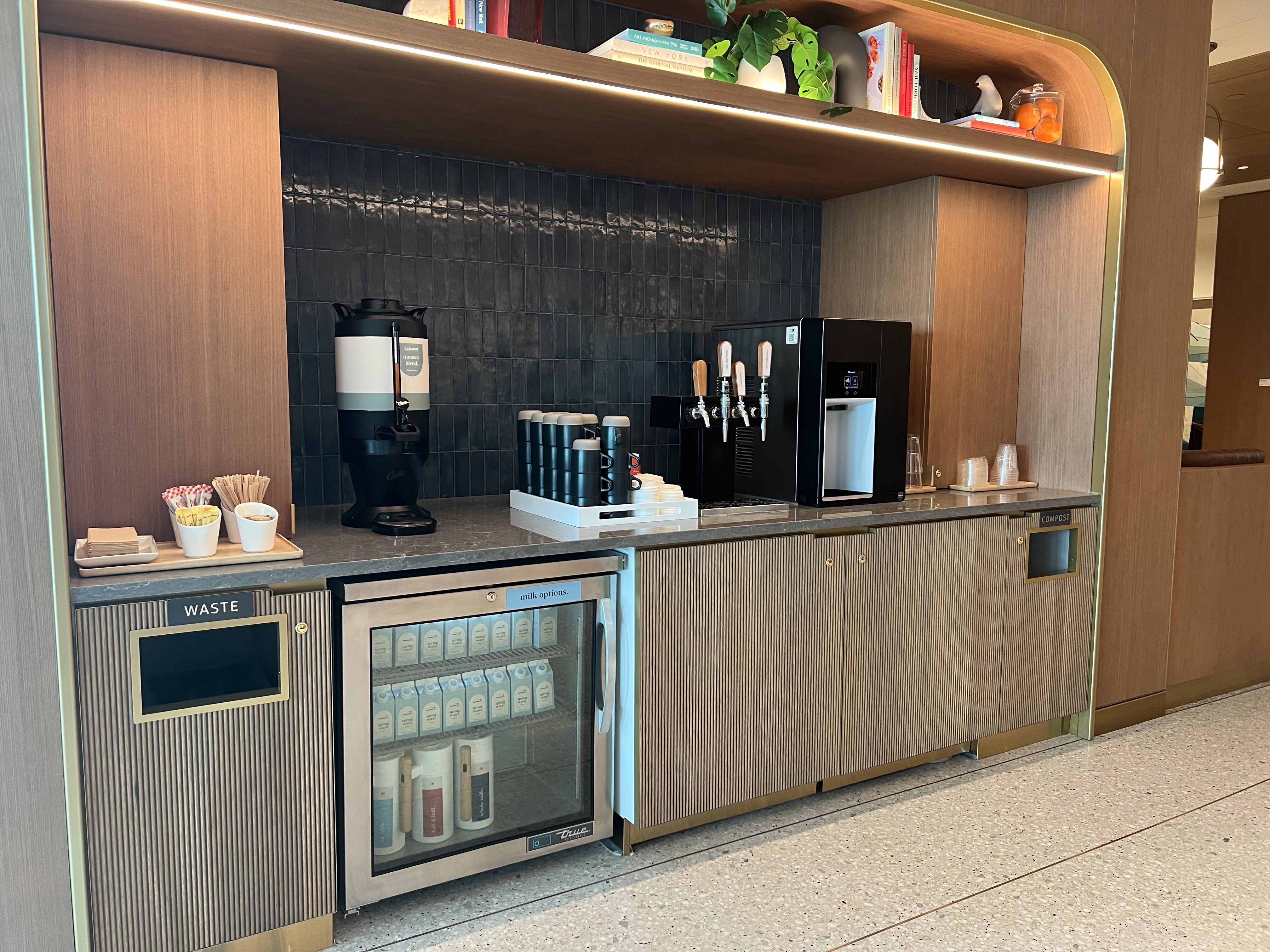 To Go Coffee Options Capital One Lounge JFK To Go Coffee Options Capital One Lounge JFK