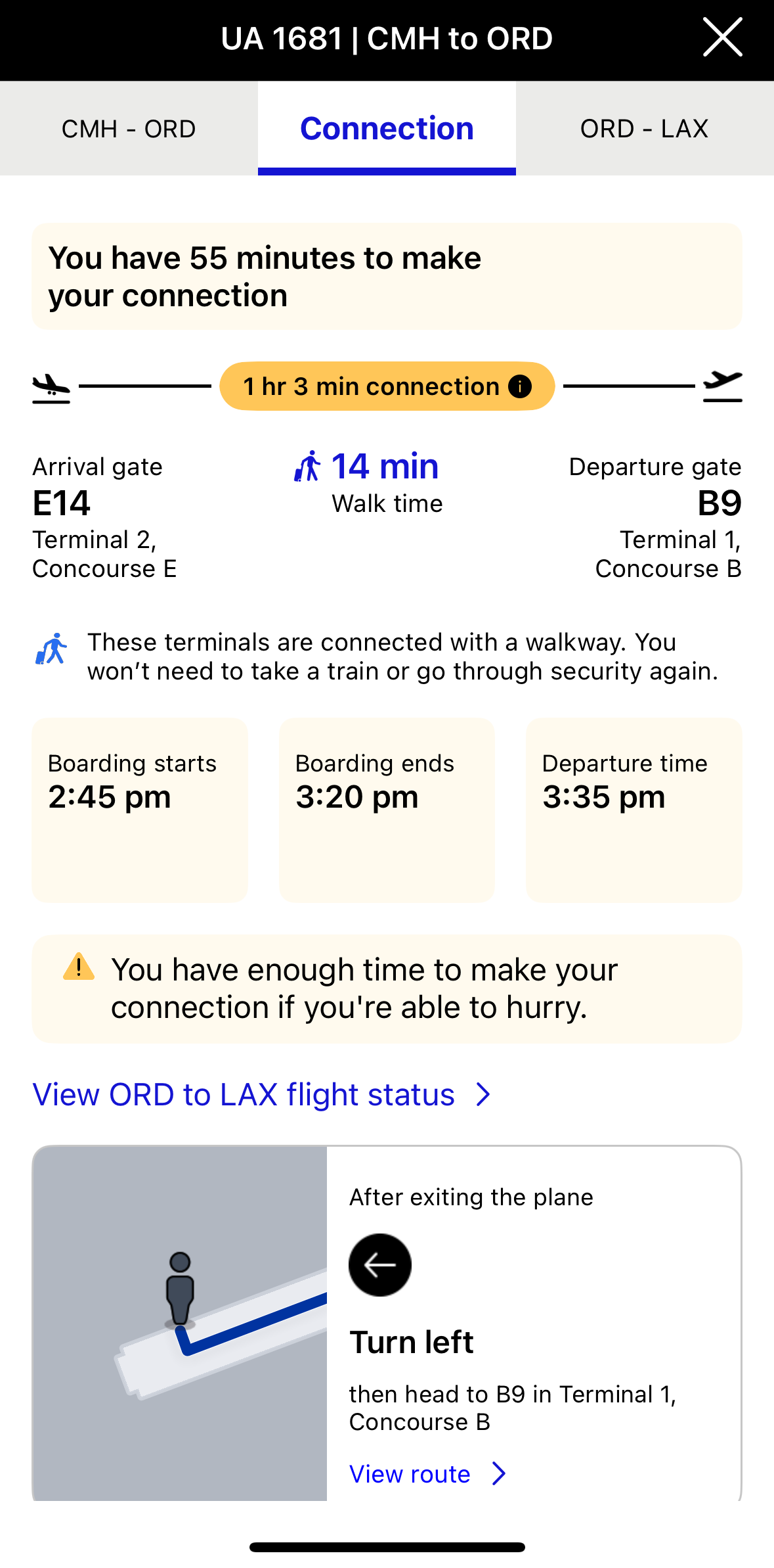 United Airlines app step by step connection info United Airlines app step by step connection info