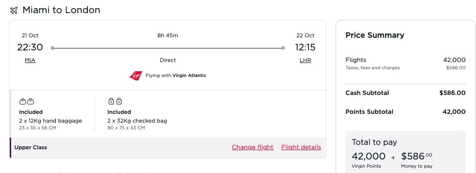 Virgin Upper Class Fees Hike Virgin Upper Class Fees Hike