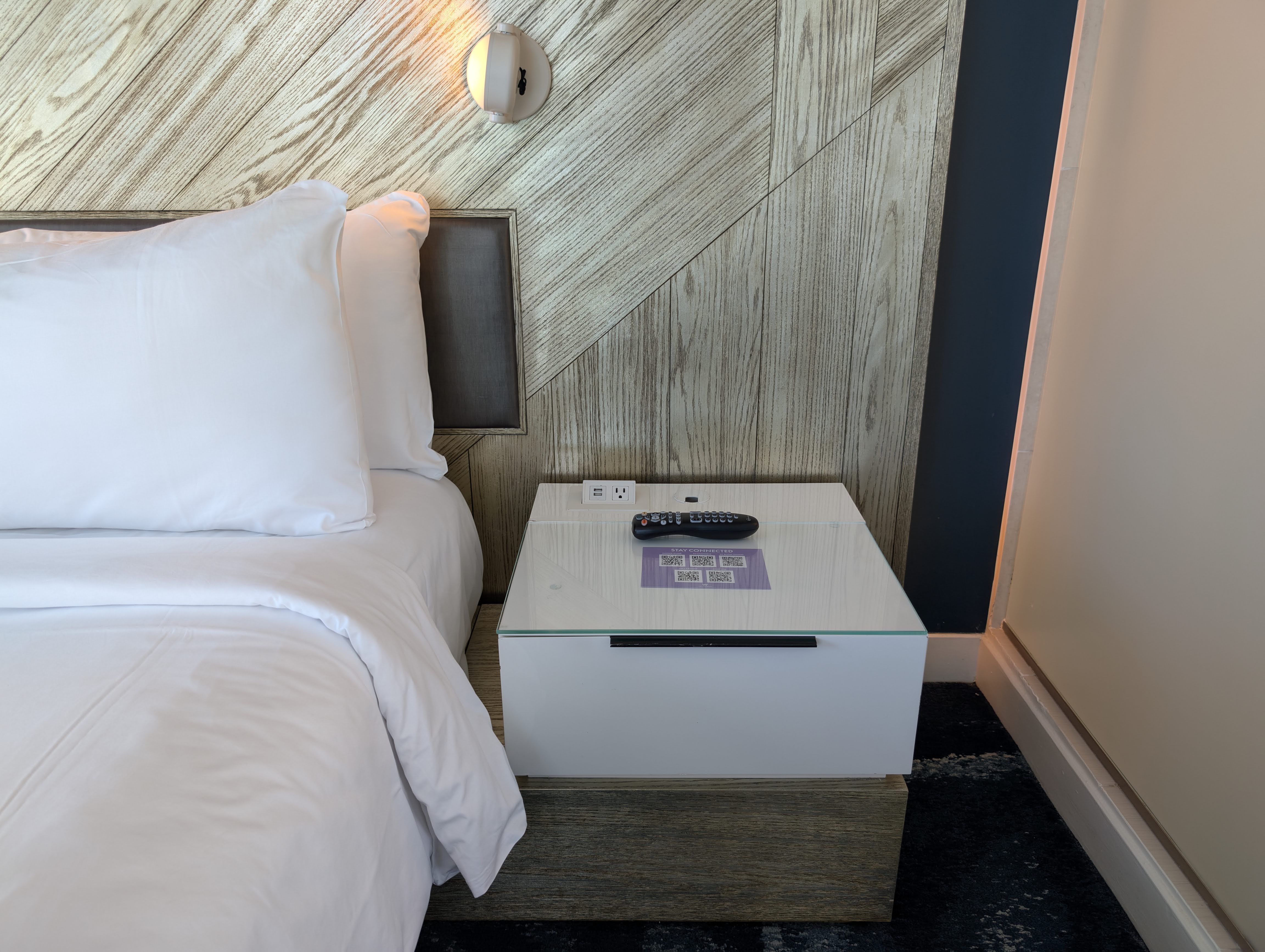 W Fort Lauderdale Supreme Suite bedroom nightstand