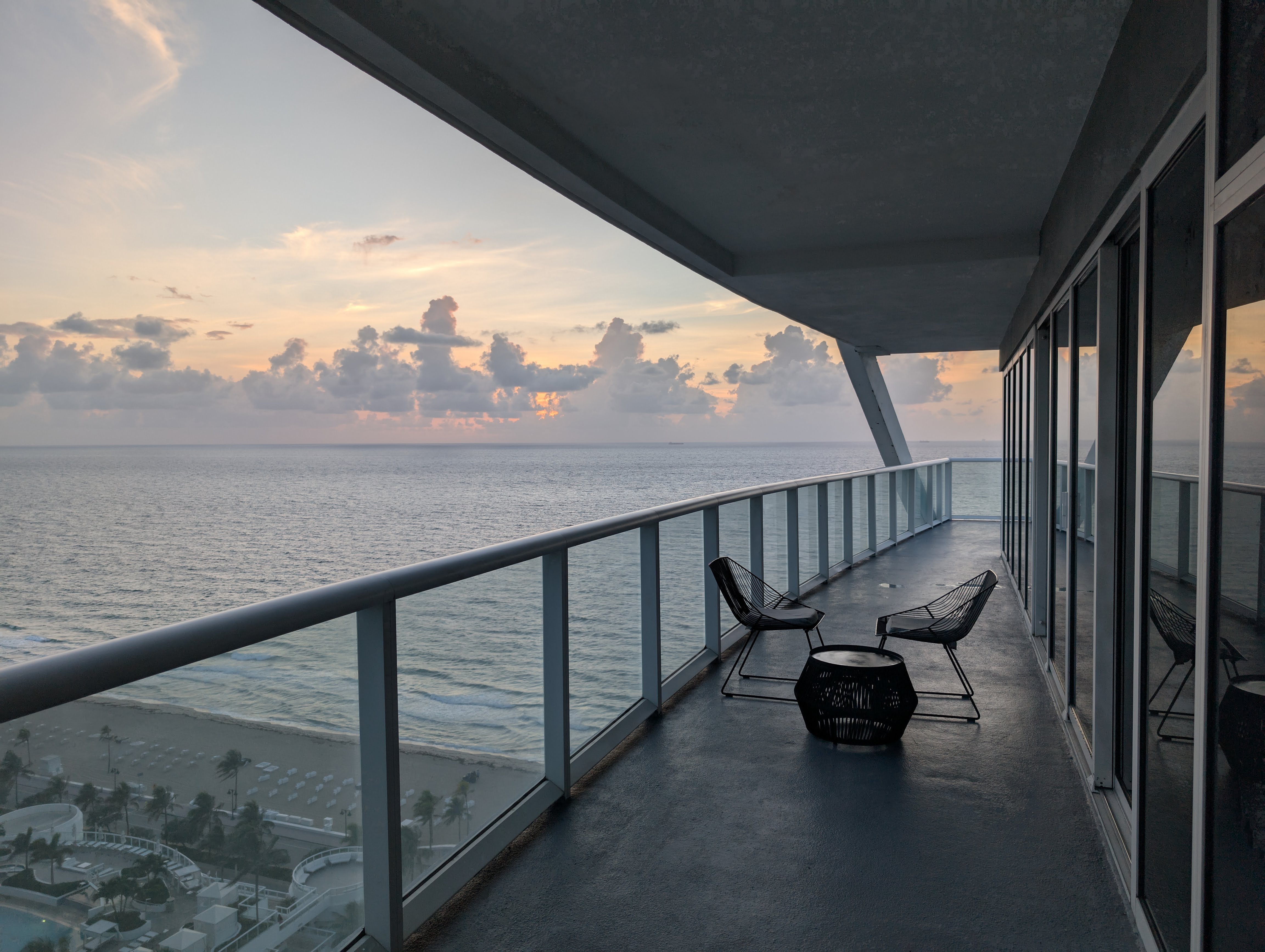 W Fort Lauderdale Supreme Suite sunrise view