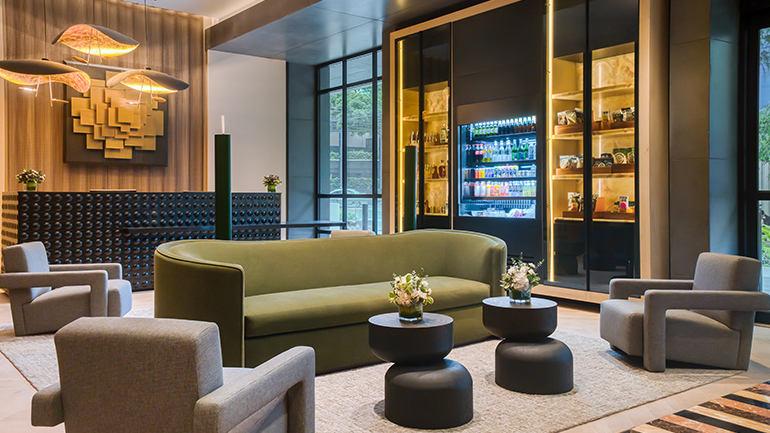 hotel indigo lima miraflores lobby image Hotel Indigo Lima Miraflores lobby