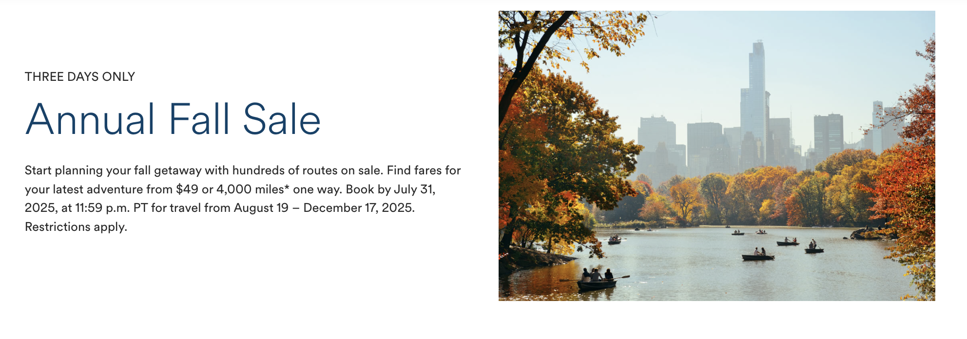 Alaska Airlines Fall Sale Alaska Airlines Fall Sale