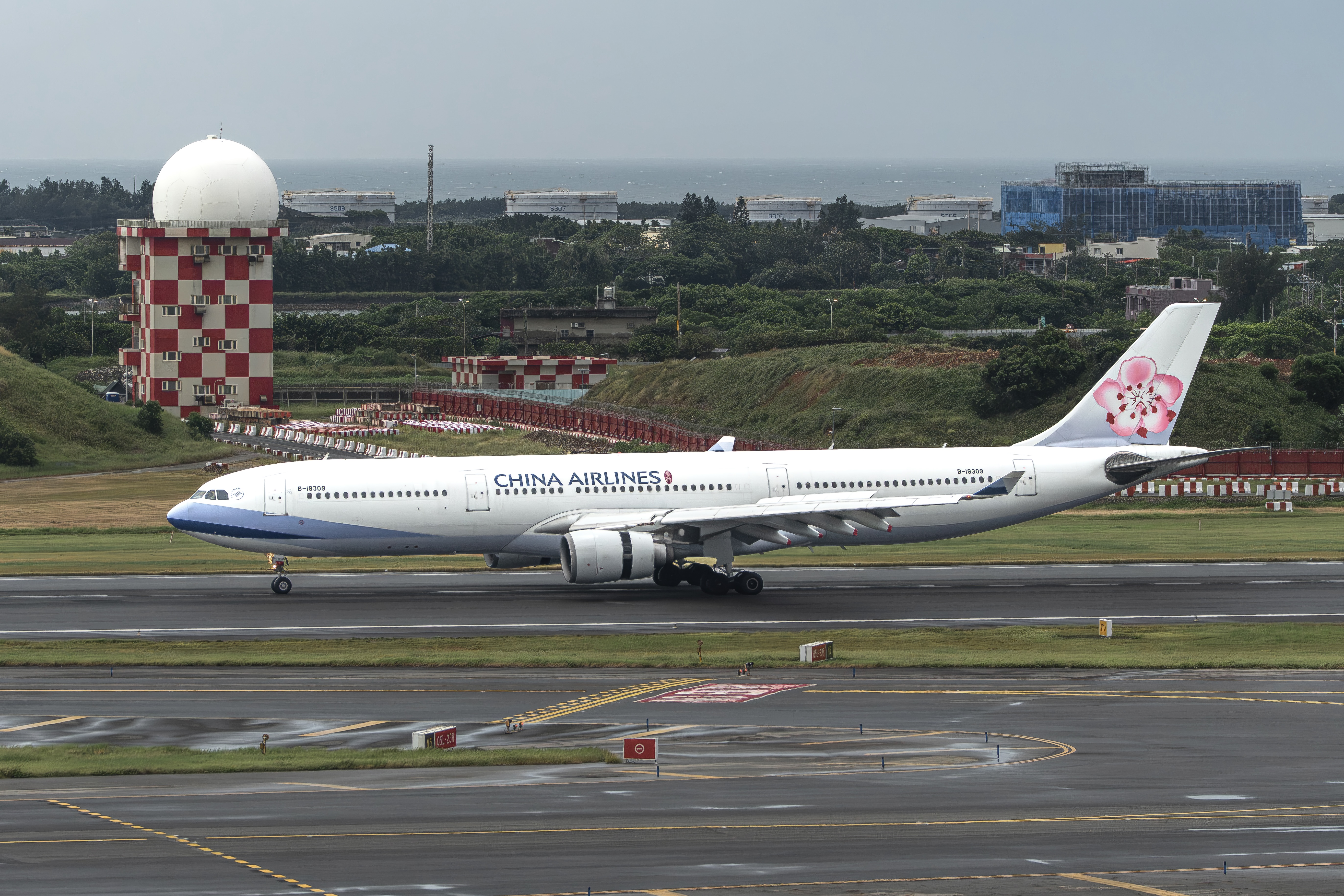 China Airlines plane TPE China Airlines TPE