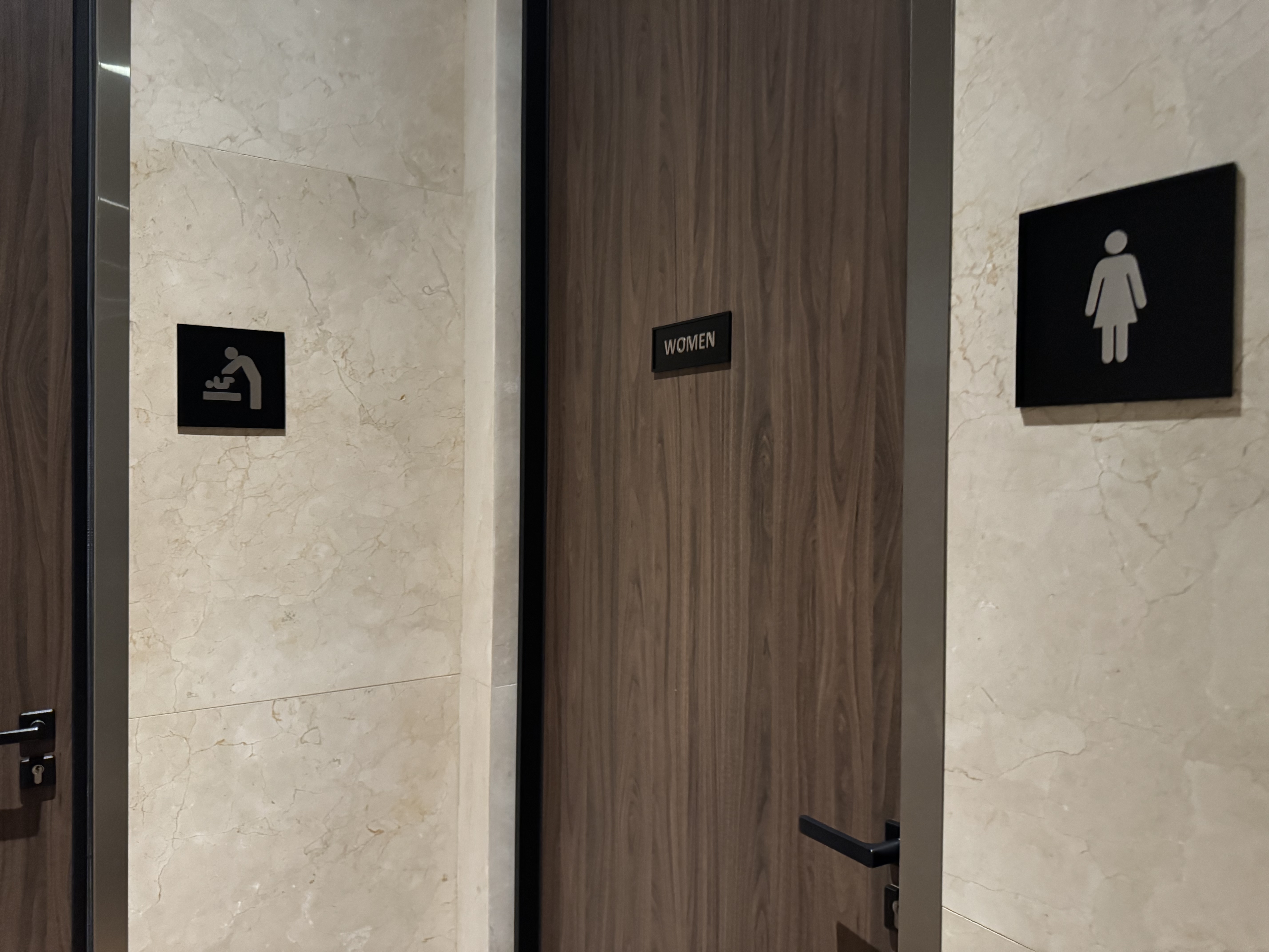 Copa Club PTY Terminal 2 restroom entrance