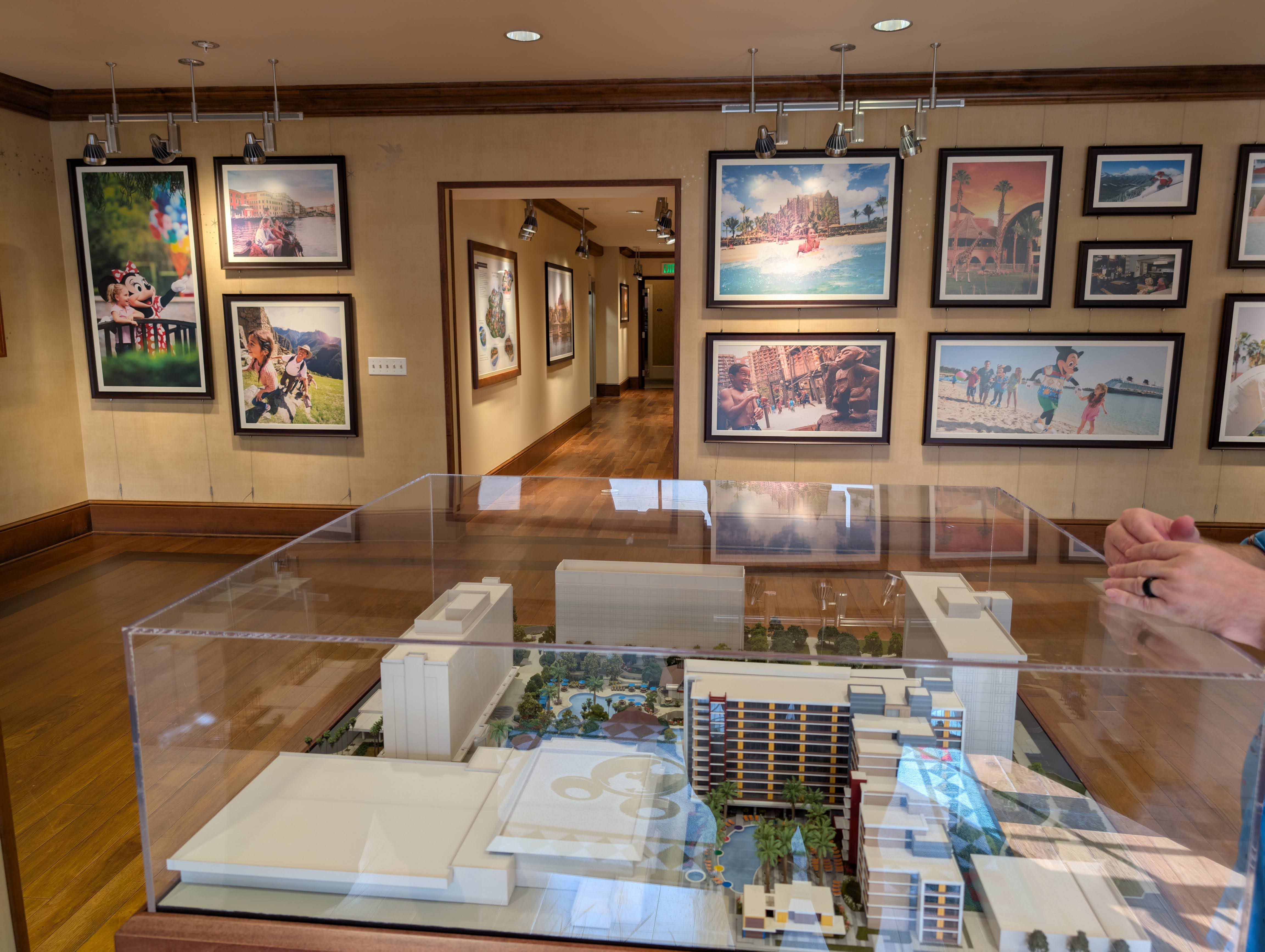 Disney’s Saratoga Springs Resort & Spa DVC building model Disney's Saratoga Springs Resort & Spa DVC building model