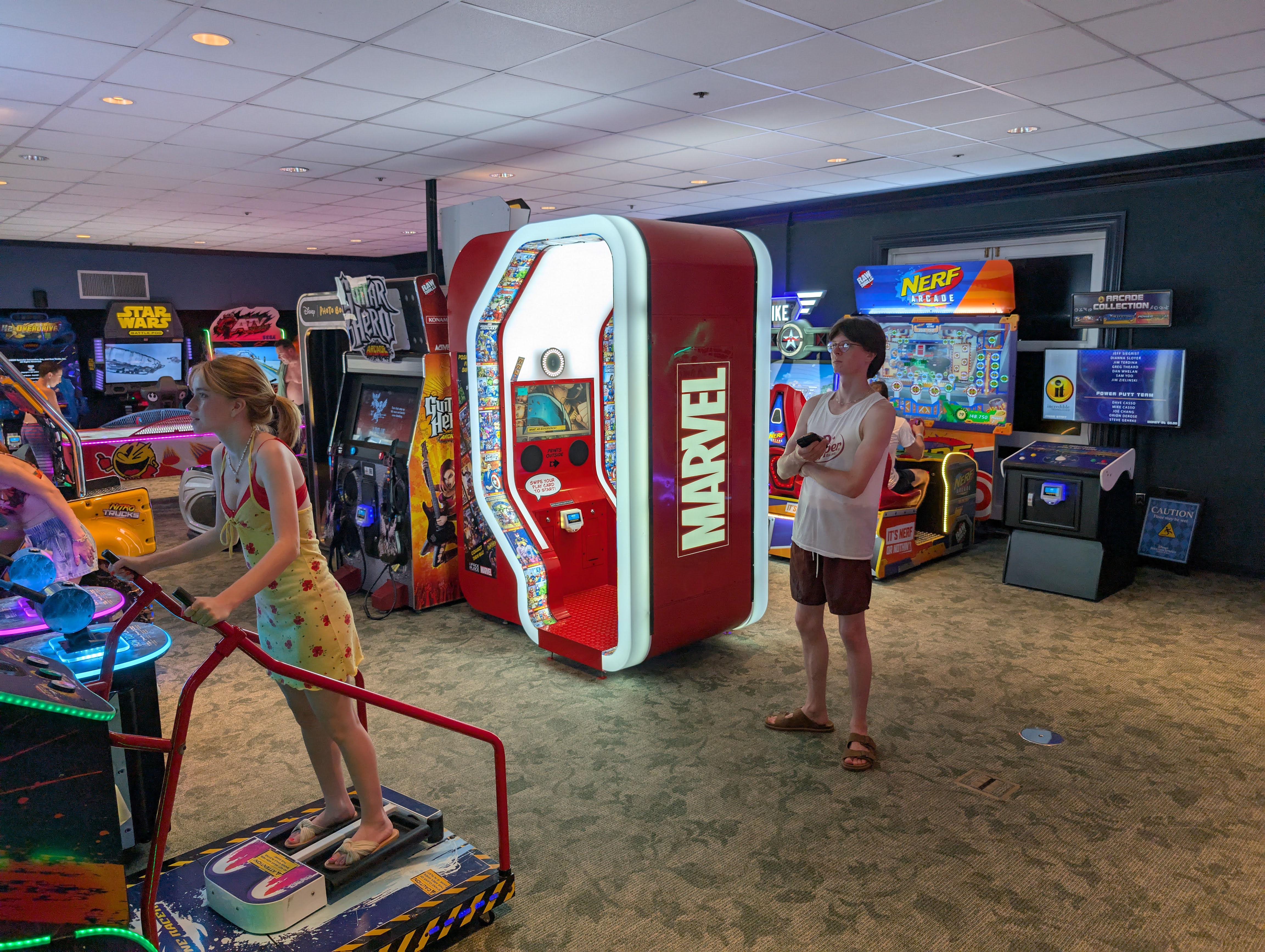 Disney’s Saratoga Springs Resort & Spa amenities arcade Disney's Saratoga Springs Resort & Spa amenities arcade