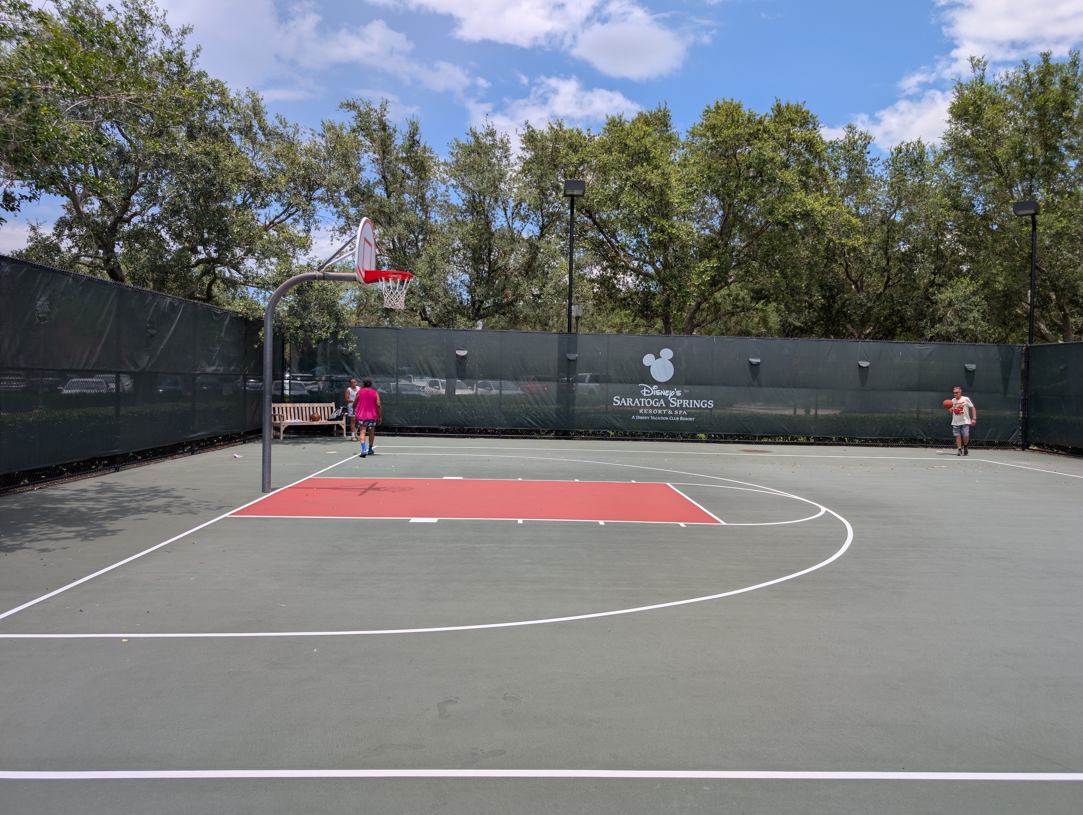 Disney’s Saratoga Springs Resort & Spa amenities basketball court Disney's Saratoga Springs Resort & Spa amenities basketball court