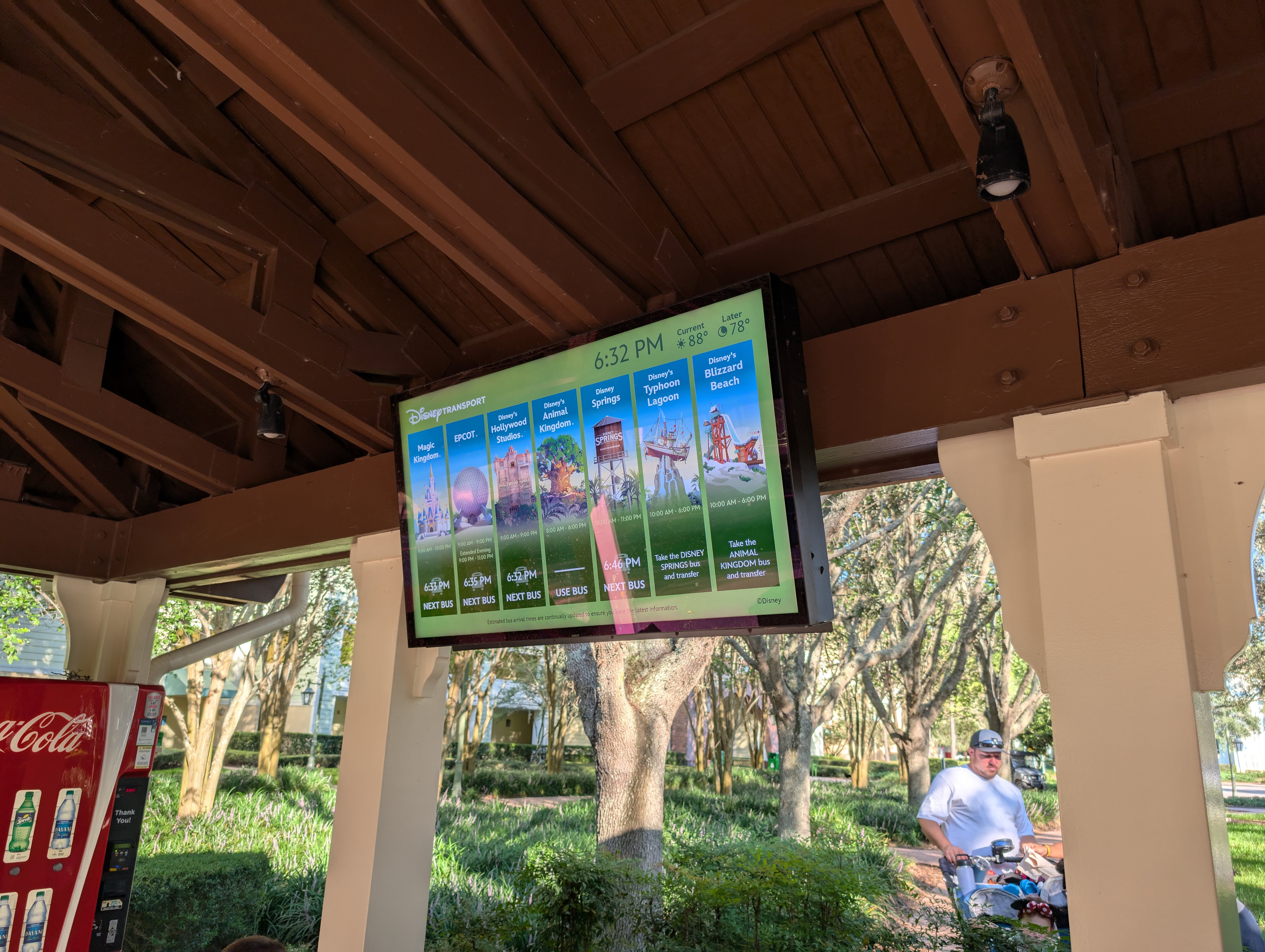 Disney’s Saratoga Springs Resort & Spa amenities bus transportation arrival estimate Disney's Saratoga Springs Resort & Spa amenities bus transportation arrival estimate