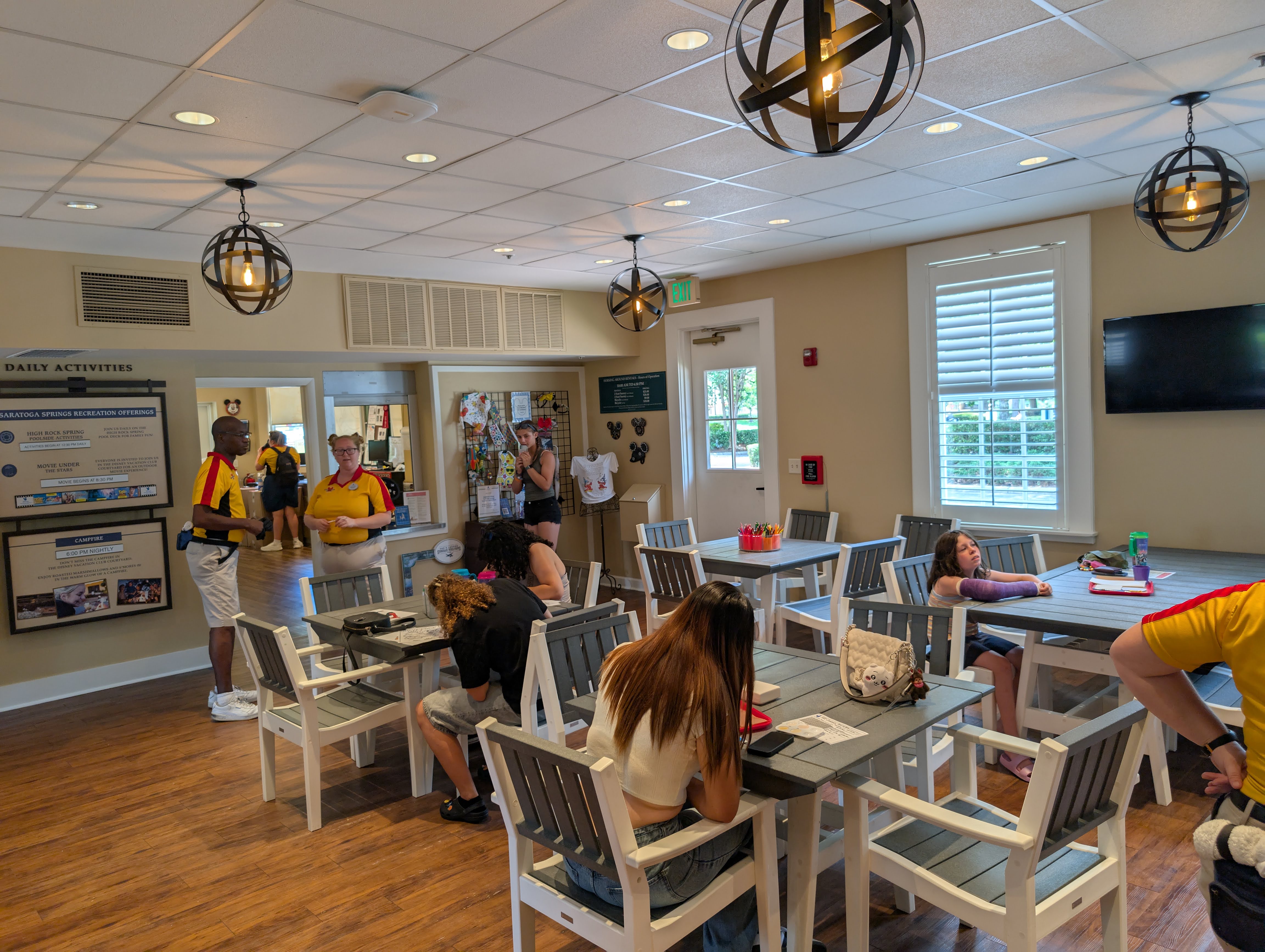 Disney’s Saratoga Springs Resort & Spa amenities community hall activities Disney's Saratoga Springs Resort & Spa amenities community hall activities