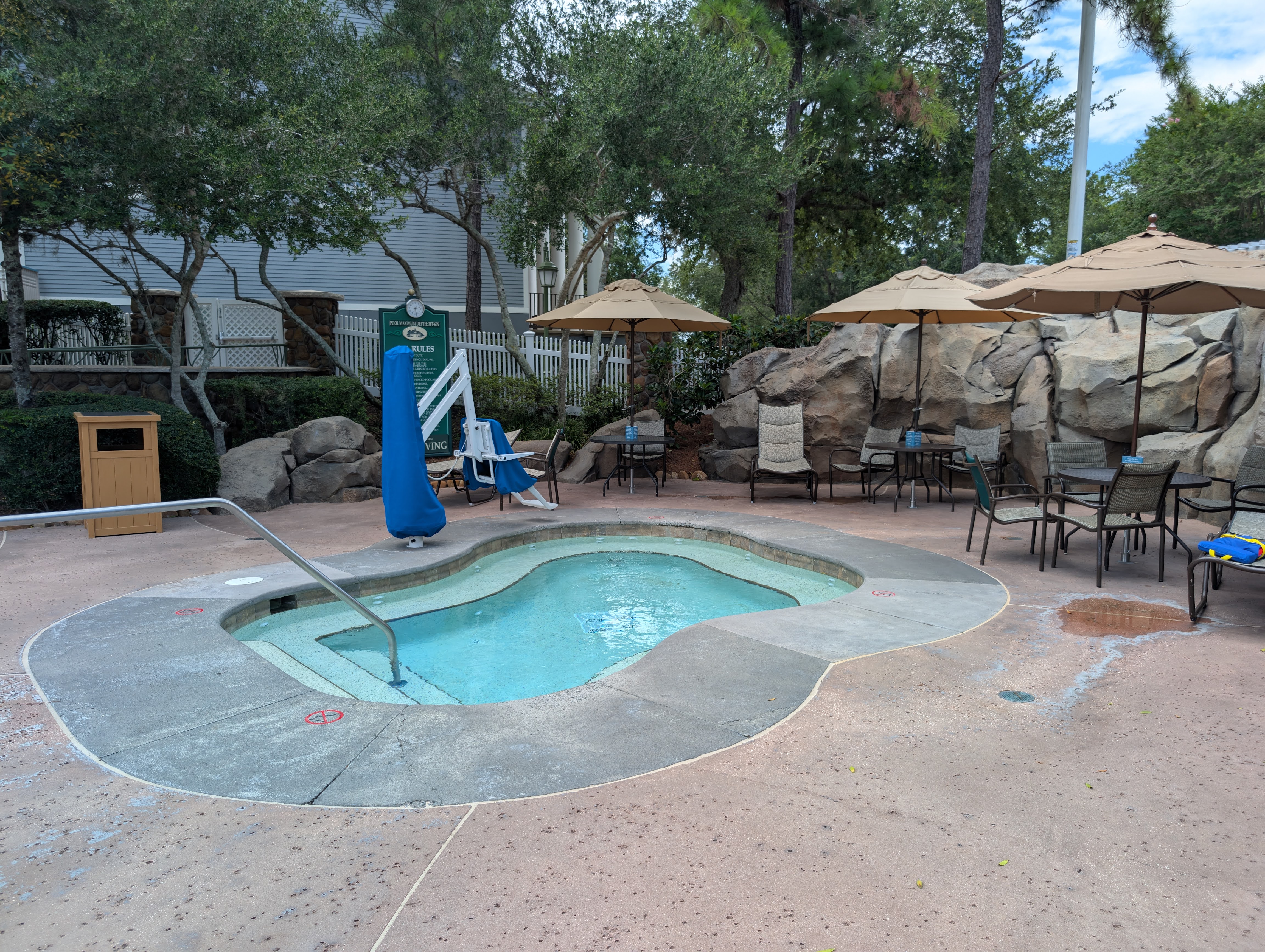 Disney’s Saratoga Springs Resort & Spa amenities pool High Rock Spring Pool main spa Disney's Saratoga Springs Resort & Spa amenities pool High Rock Spring Pool main spa
