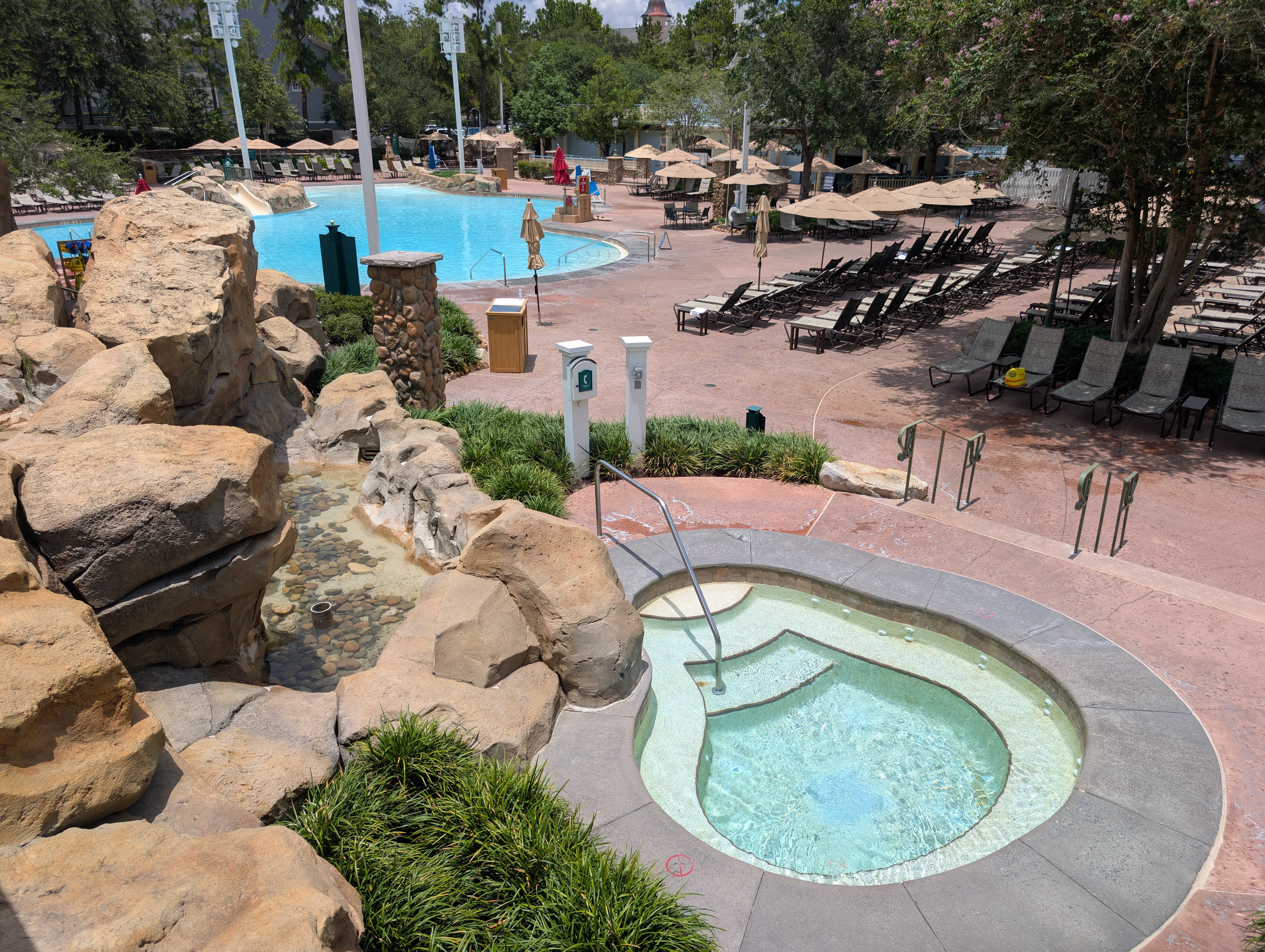 Disney’s Saratoga Springs Resort & Spa amenities pool High Rock Spring Pool spa Disney's Saratoga Springs Resort & Spa amenities pool High Rock Spring Pool spa