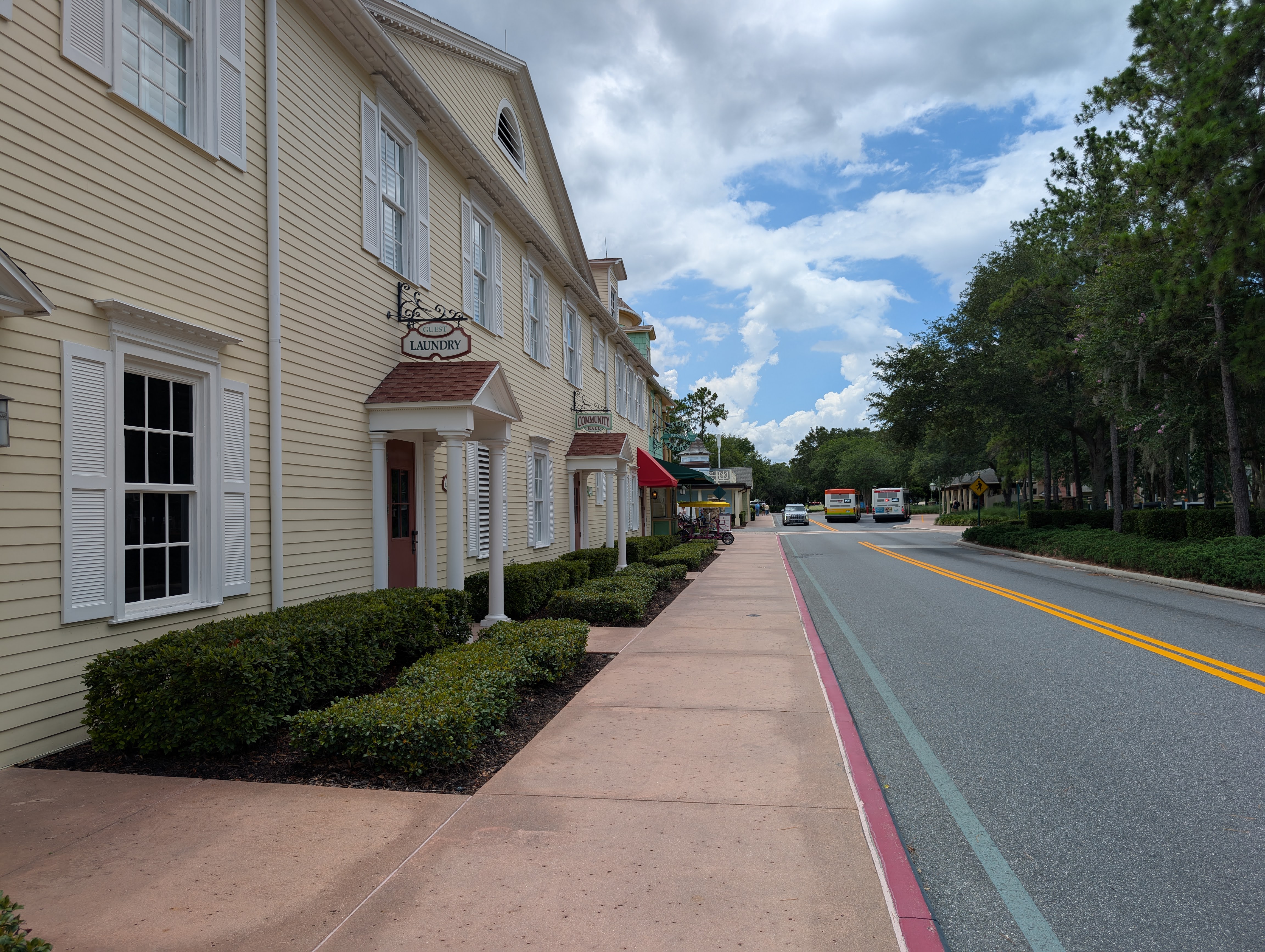 Disney’s Saratoga Springs Resort & Spa amenities row Disney's Saratoga Springs Resort & Spa amenities row