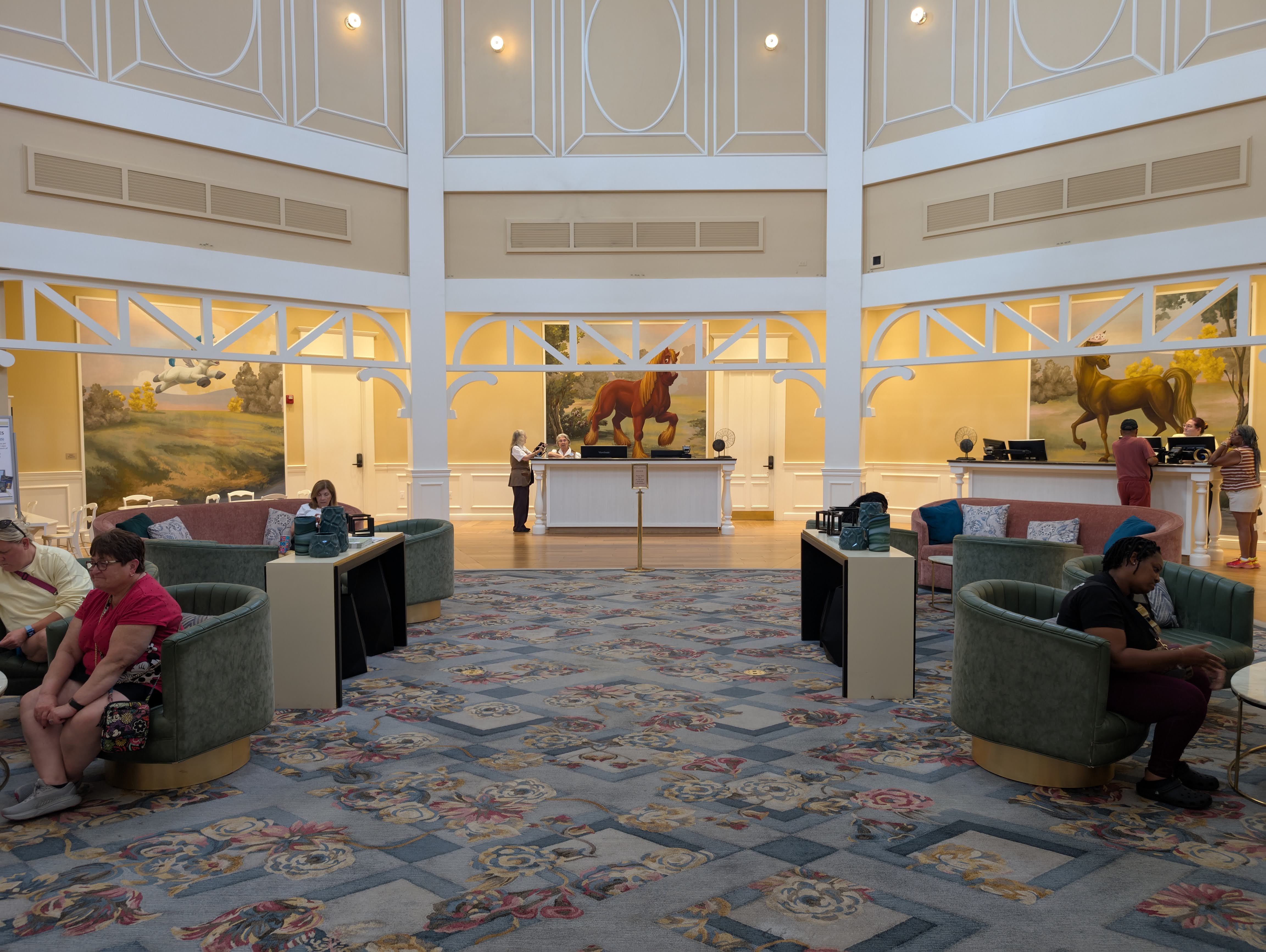 Disney’s Saratoga Springs Resort & Spa lobby Disney's Saratoga Springs Resort & Spa lobby