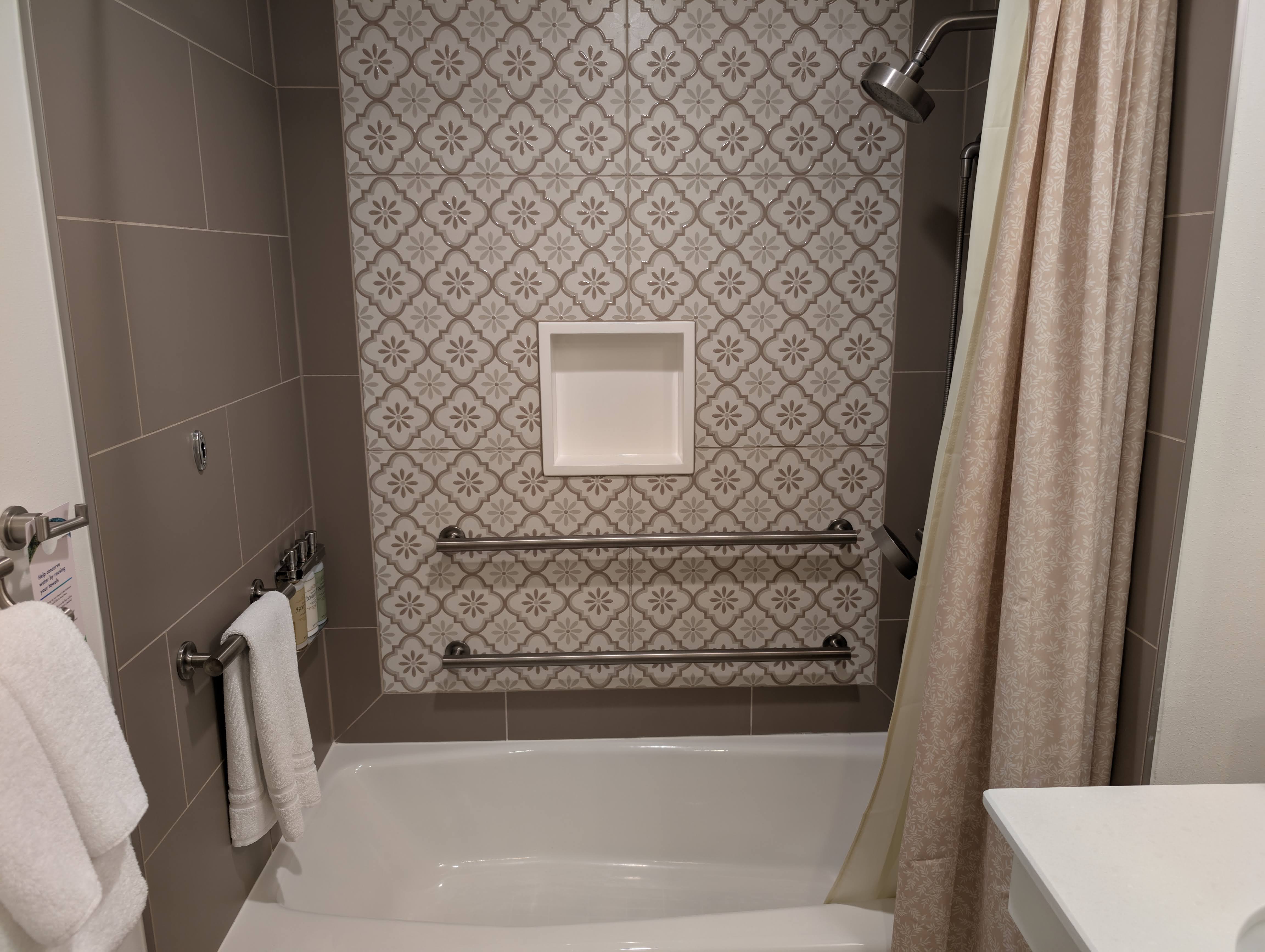 Disney’s Saratoga Springs Resort & Spa room accessible bath Disney's Saratoga Springs Resort & Spa room accessible bath